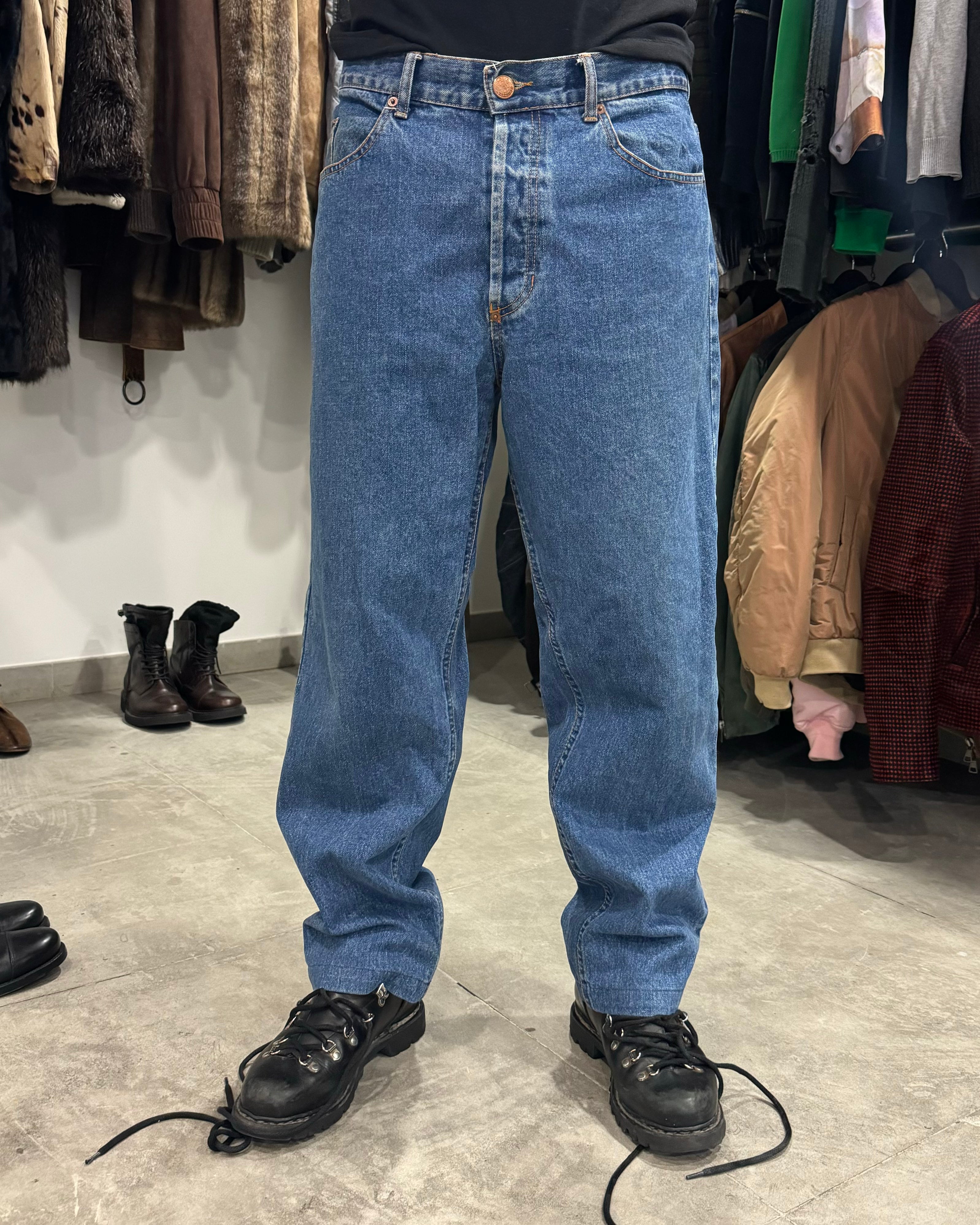 2000s Jean Paul Gaultier Cozy Large Denim Jeans (M) - 3