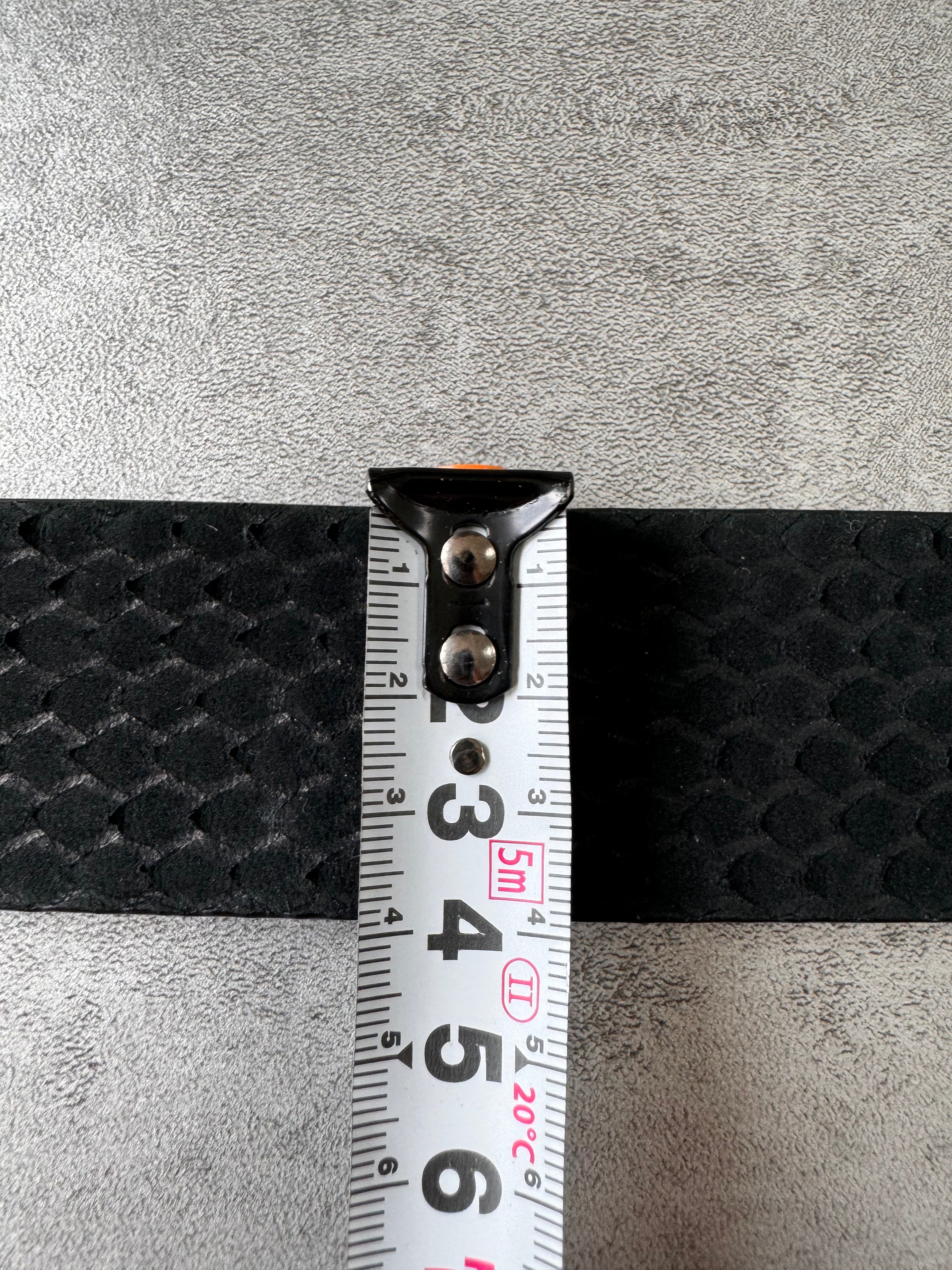 Roberto Cavalli Golden Snake Buckle Dark Navy Leather Belt