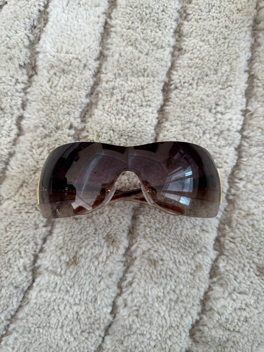 1990年代 プラダ グーグル ゴールデン サングラス