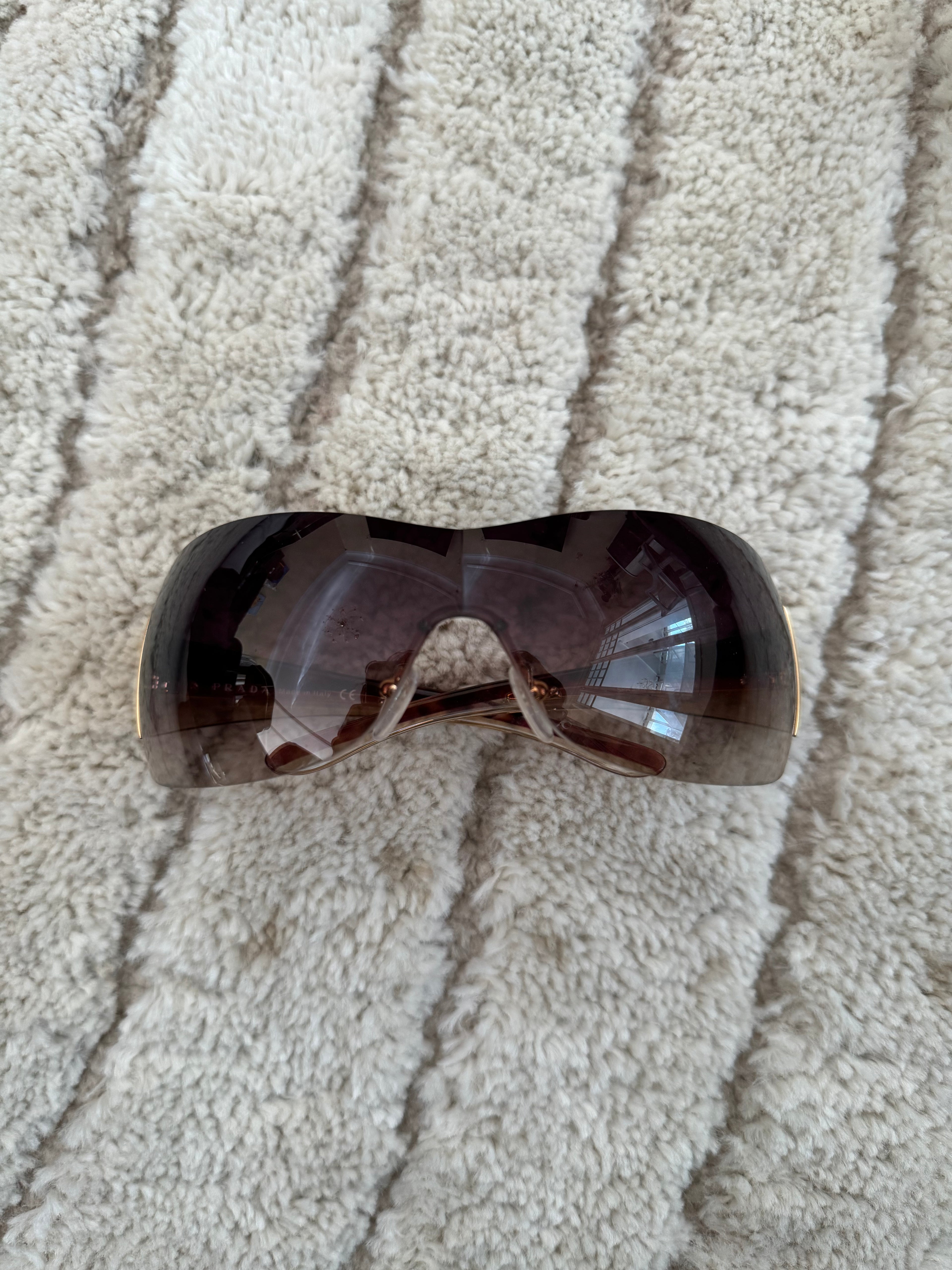 1990年代 プラダ グーグル ゴールデン サングラス