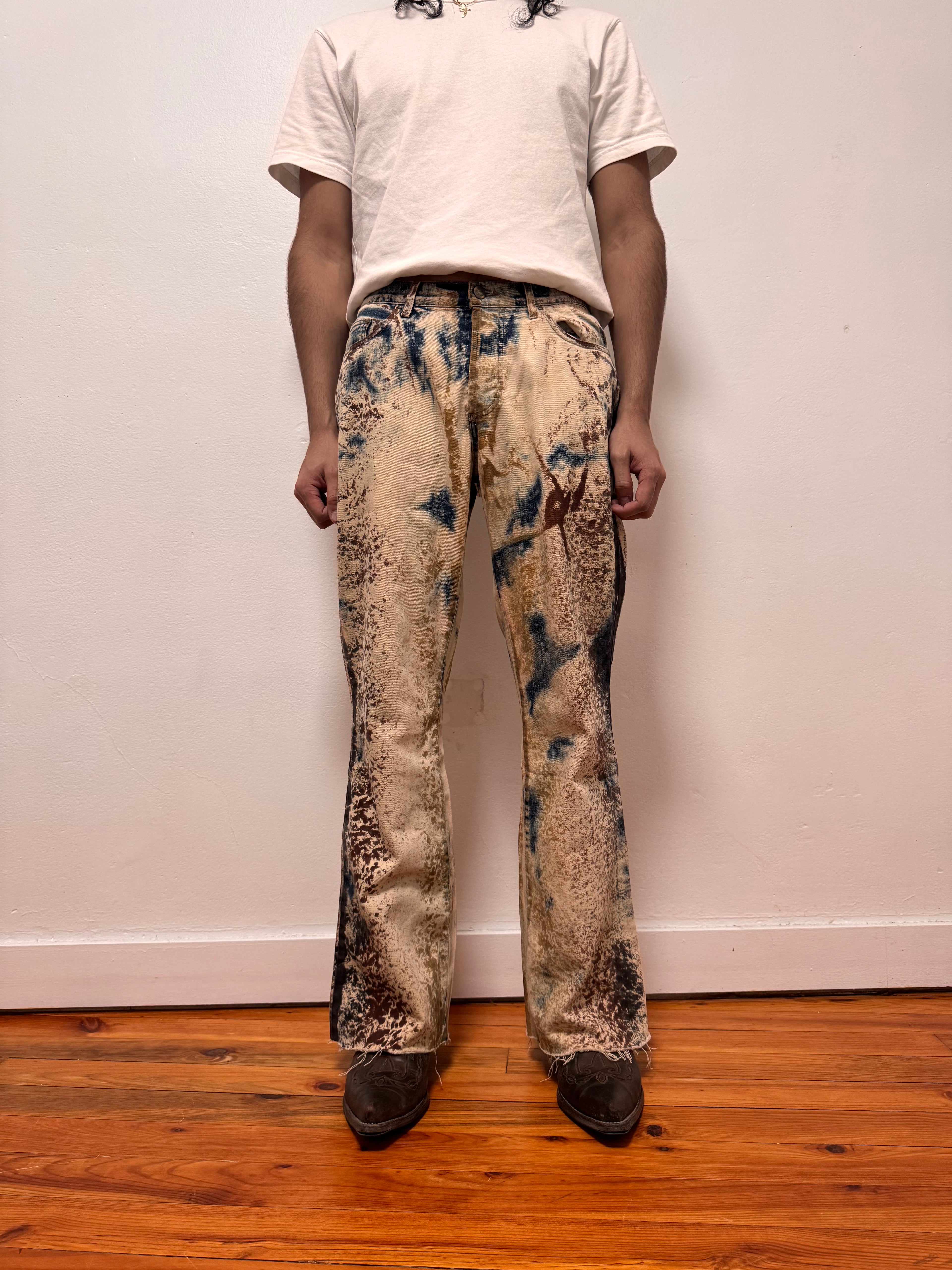 AW2001 Cavalli World Rust Eroded Ultimate Pants