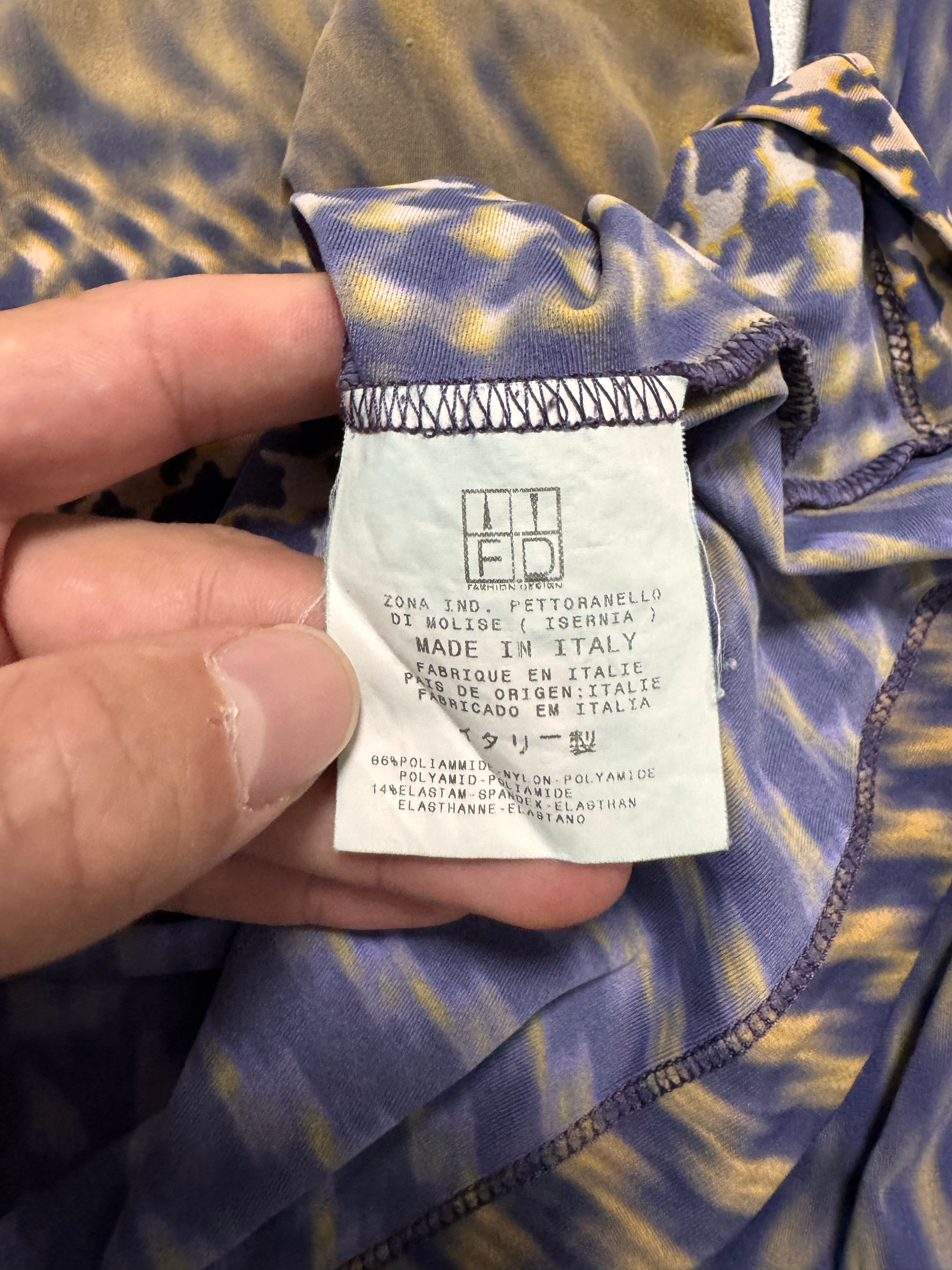 SS2001 Cavalli Psycho Pixel Vision Longsleeves