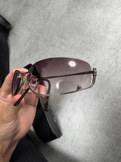 2000s Prada Sport Purple Lenses Sunglasses (OS)