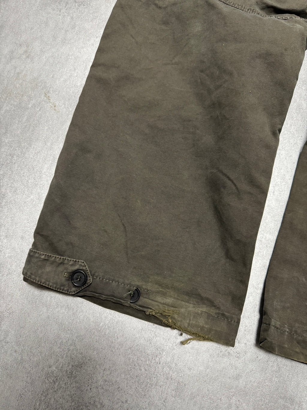 AW2006 Prada Cargo Khaki Pants