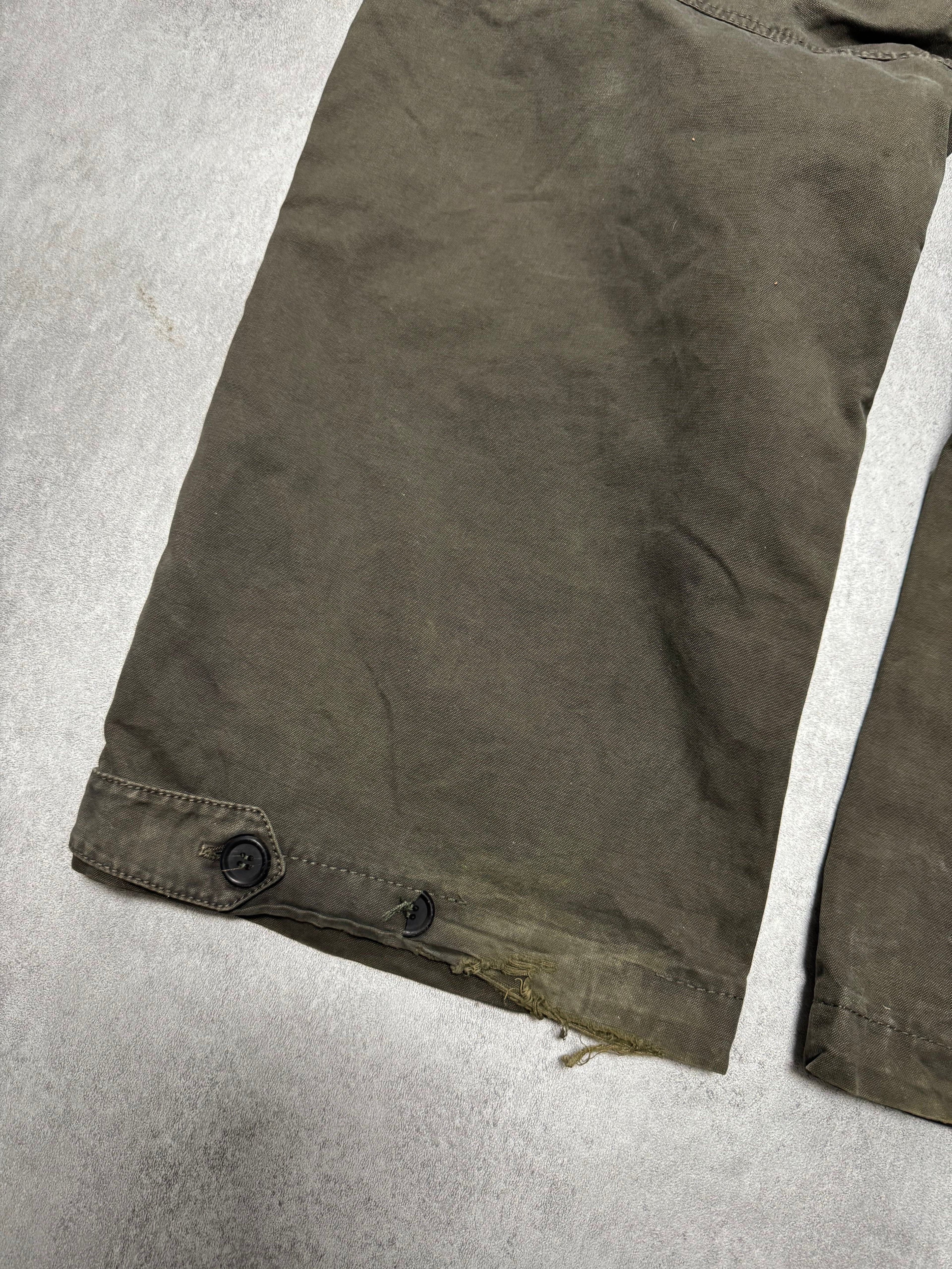AW2006 Prada Cargo Khaki Pants