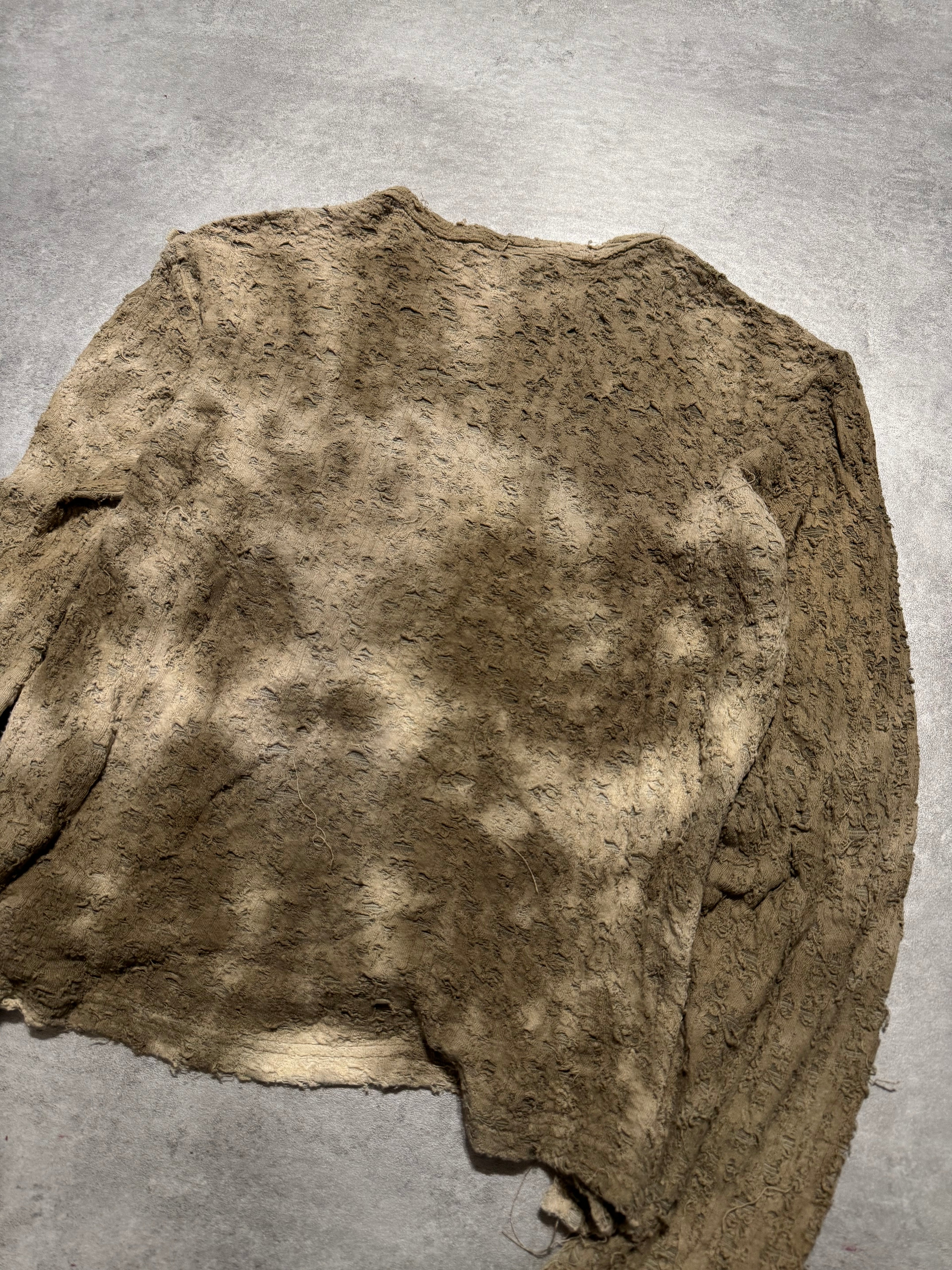 AW2003 Cavalli Destroyed Faded Stained Longsleeves