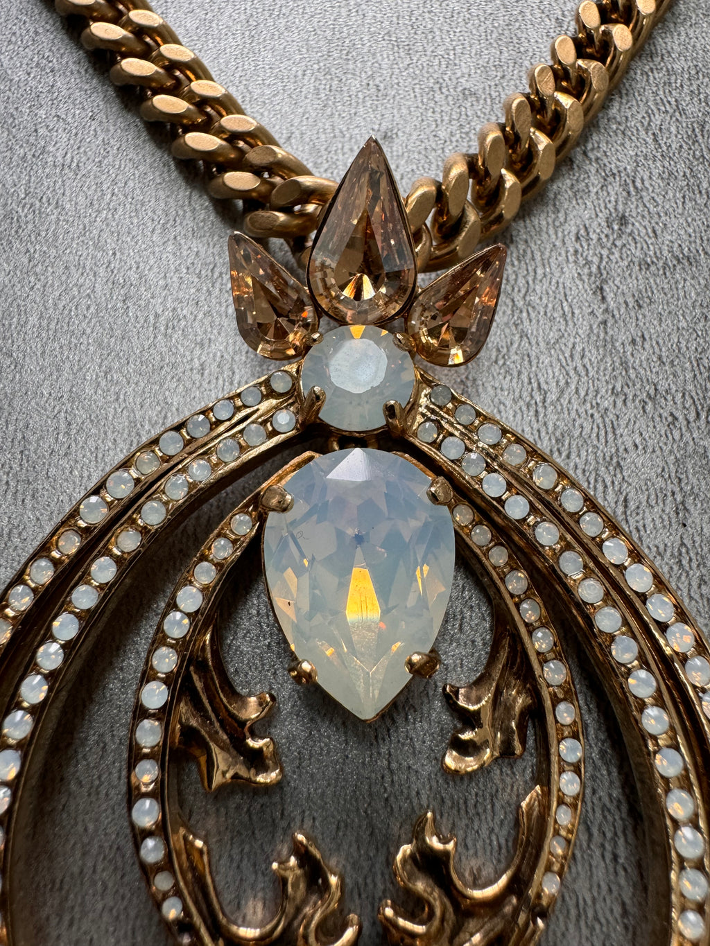 Roberto Cavalli Spiritual Golden Necklace