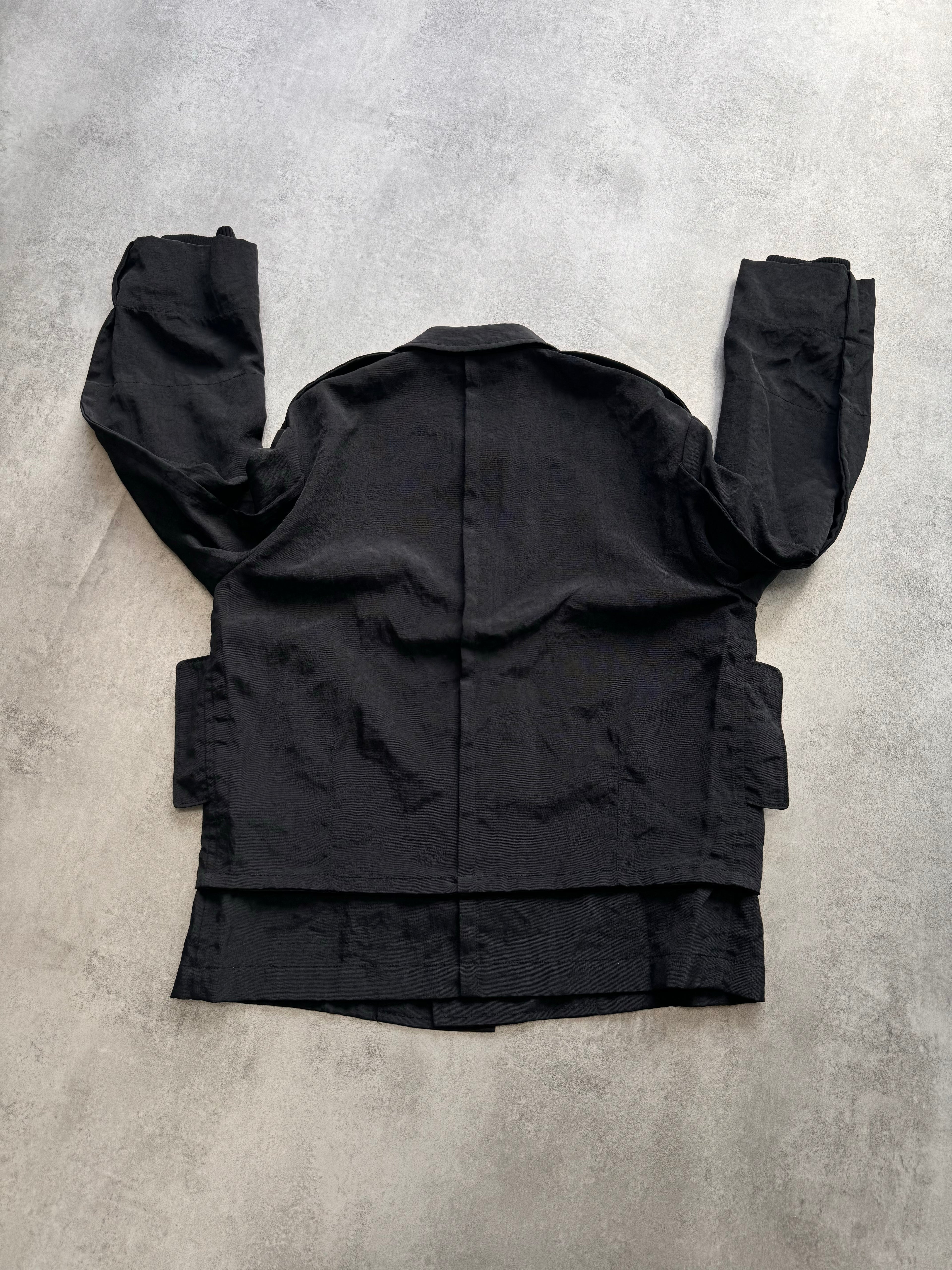AW1998 Comme Des Garçons Homme Plus Black Nylon Jacket (M)