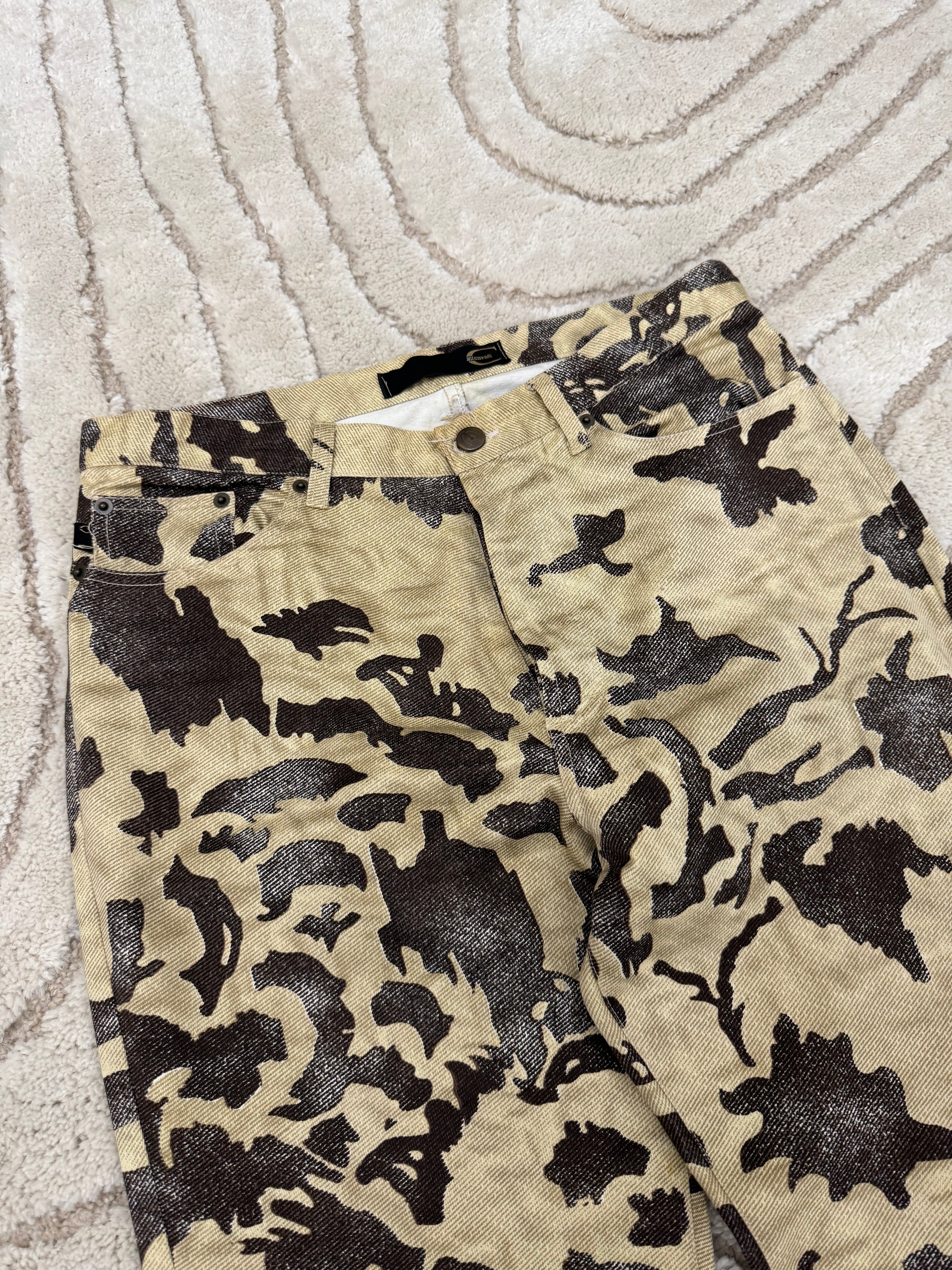 AW01/02 Cavalli Hunter Camouflage Pants (M)