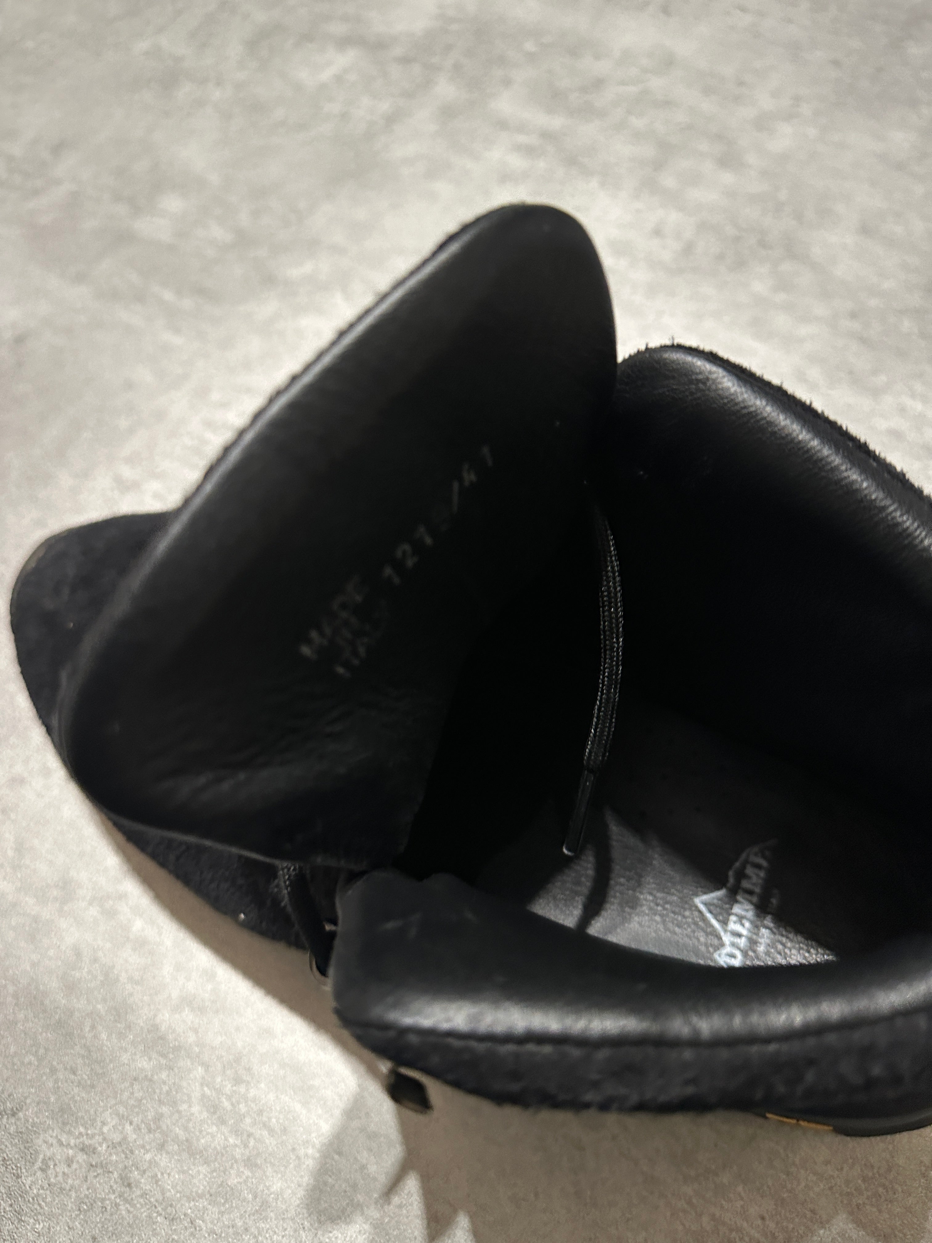 Diemme Suede Leather Vibram Black Hiking Boots