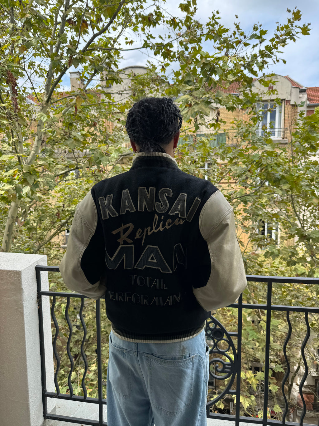 1990s Kansai Yamamoto Man Performance Varsity Jacket