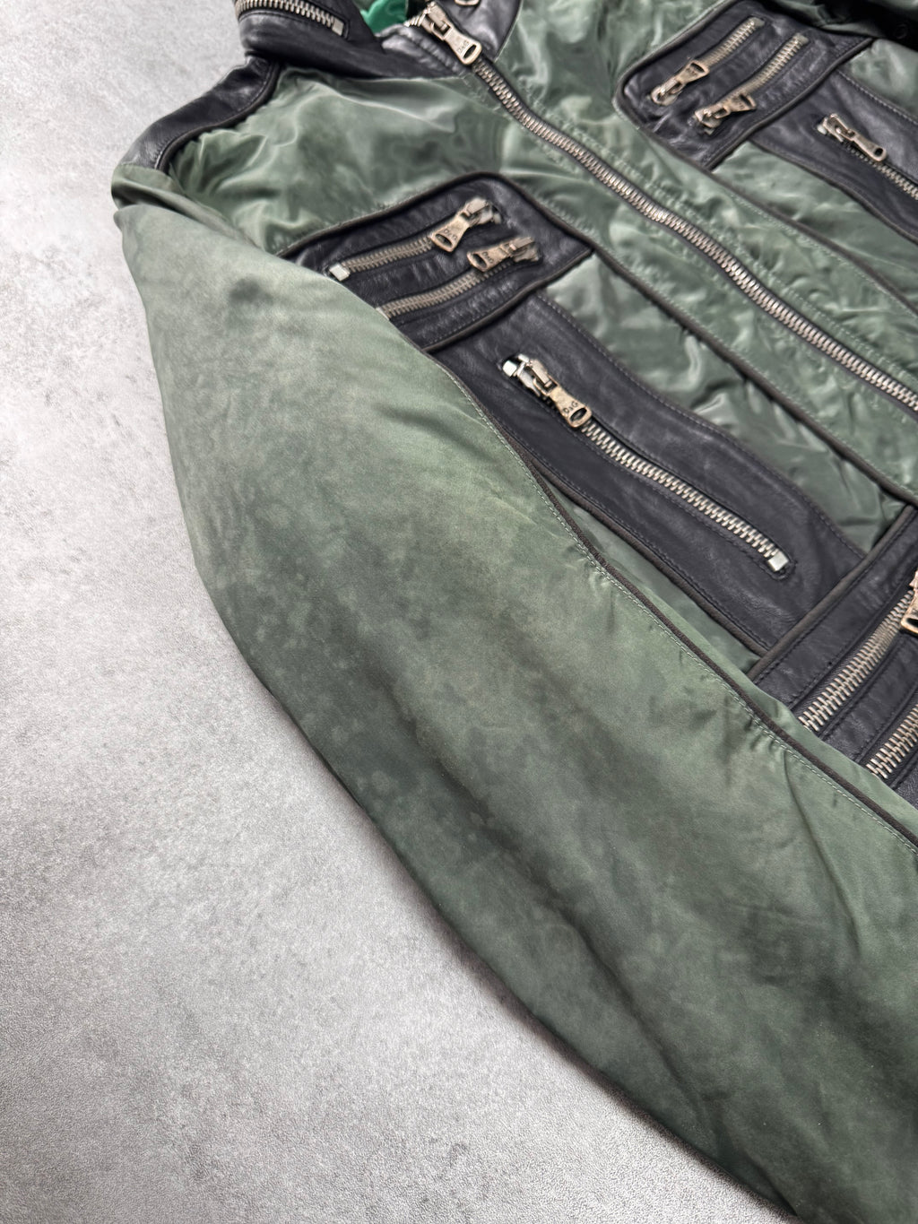 AW2007 Dolce & Gabbana Multi Zips Utility Jacket