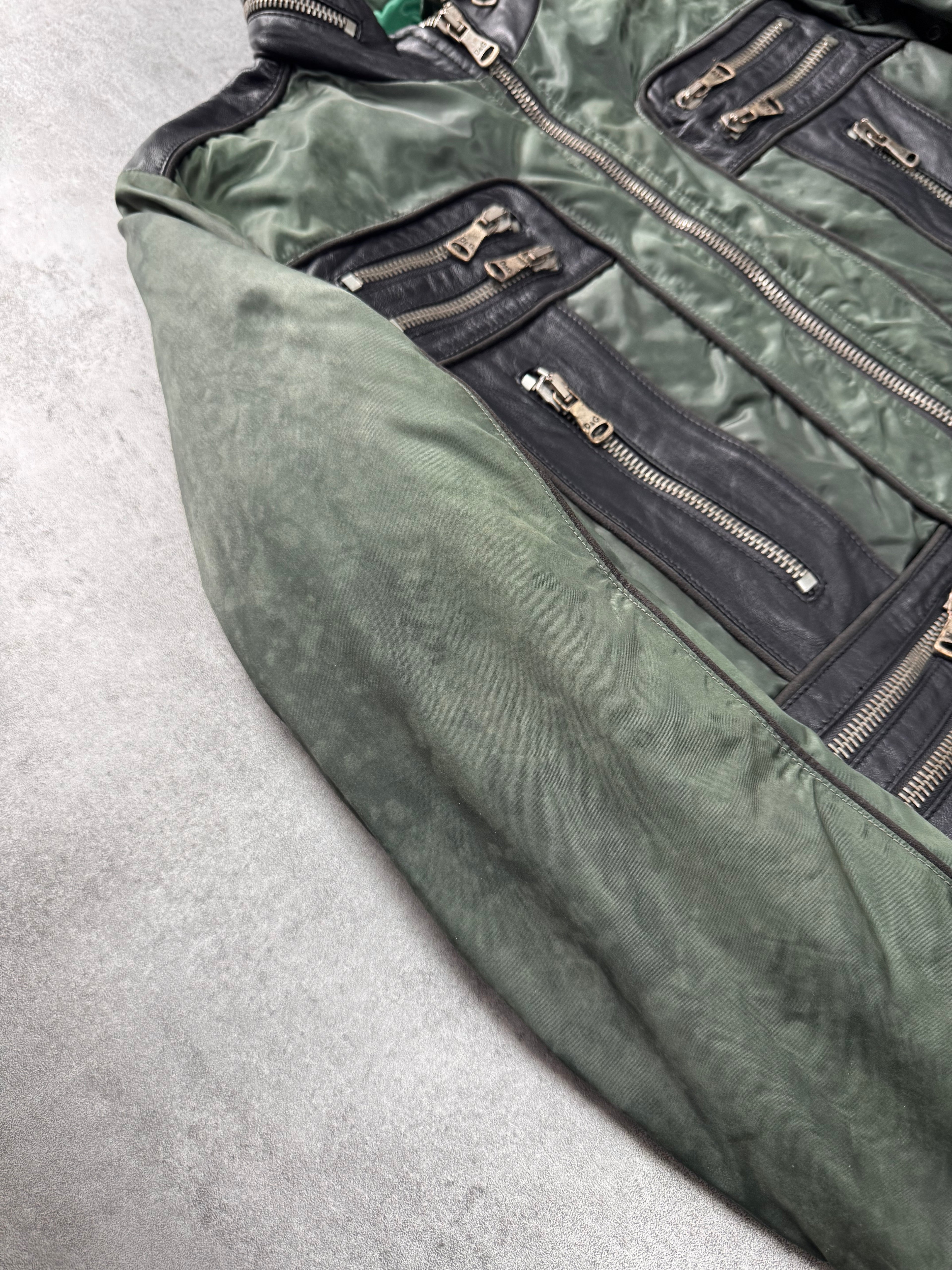 AW2007 Dolce & Gabbana Multi Zips Utility Jacket