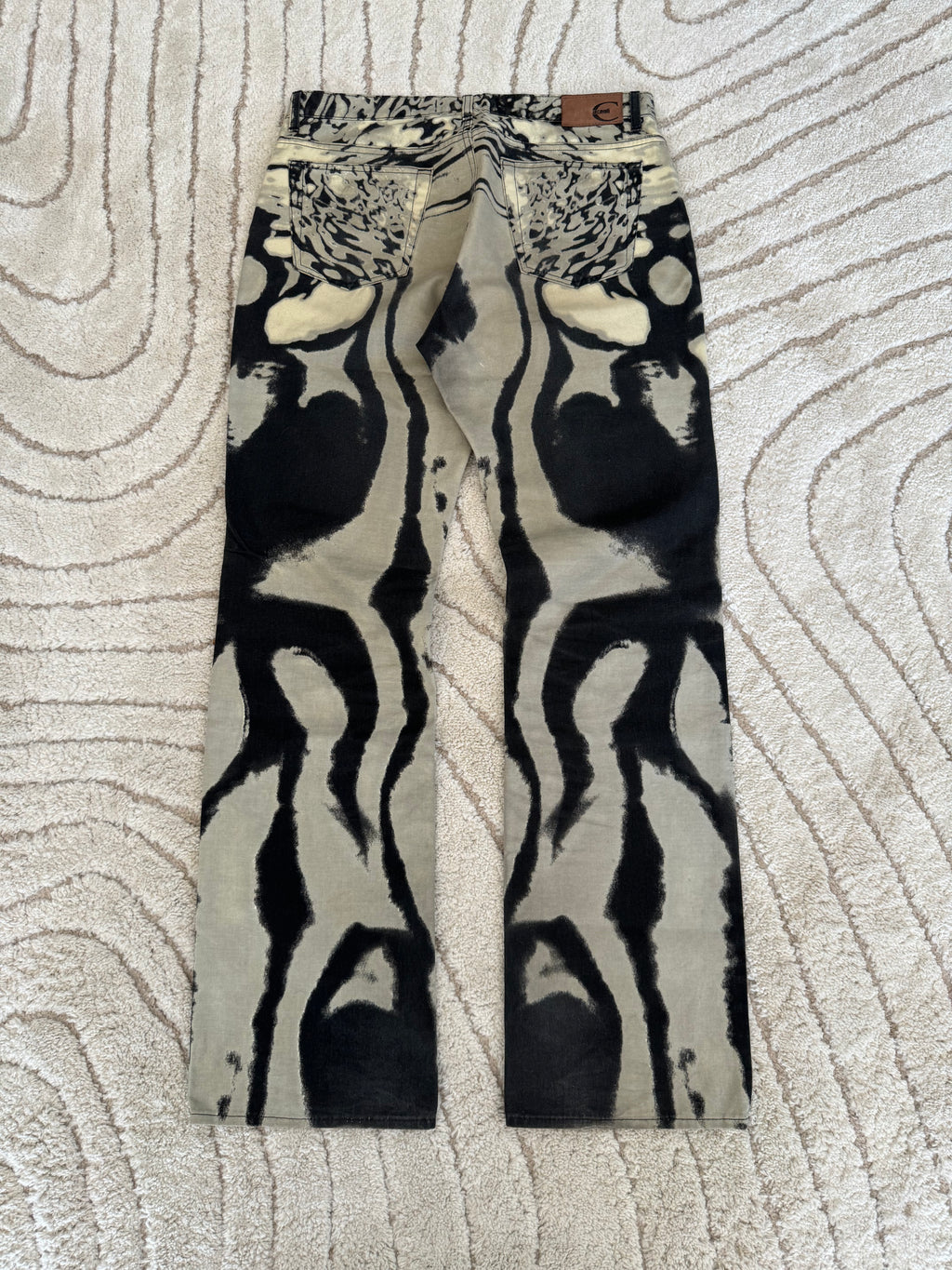SS2002 Cavalli Zebra Hallucination Pants (M/L)