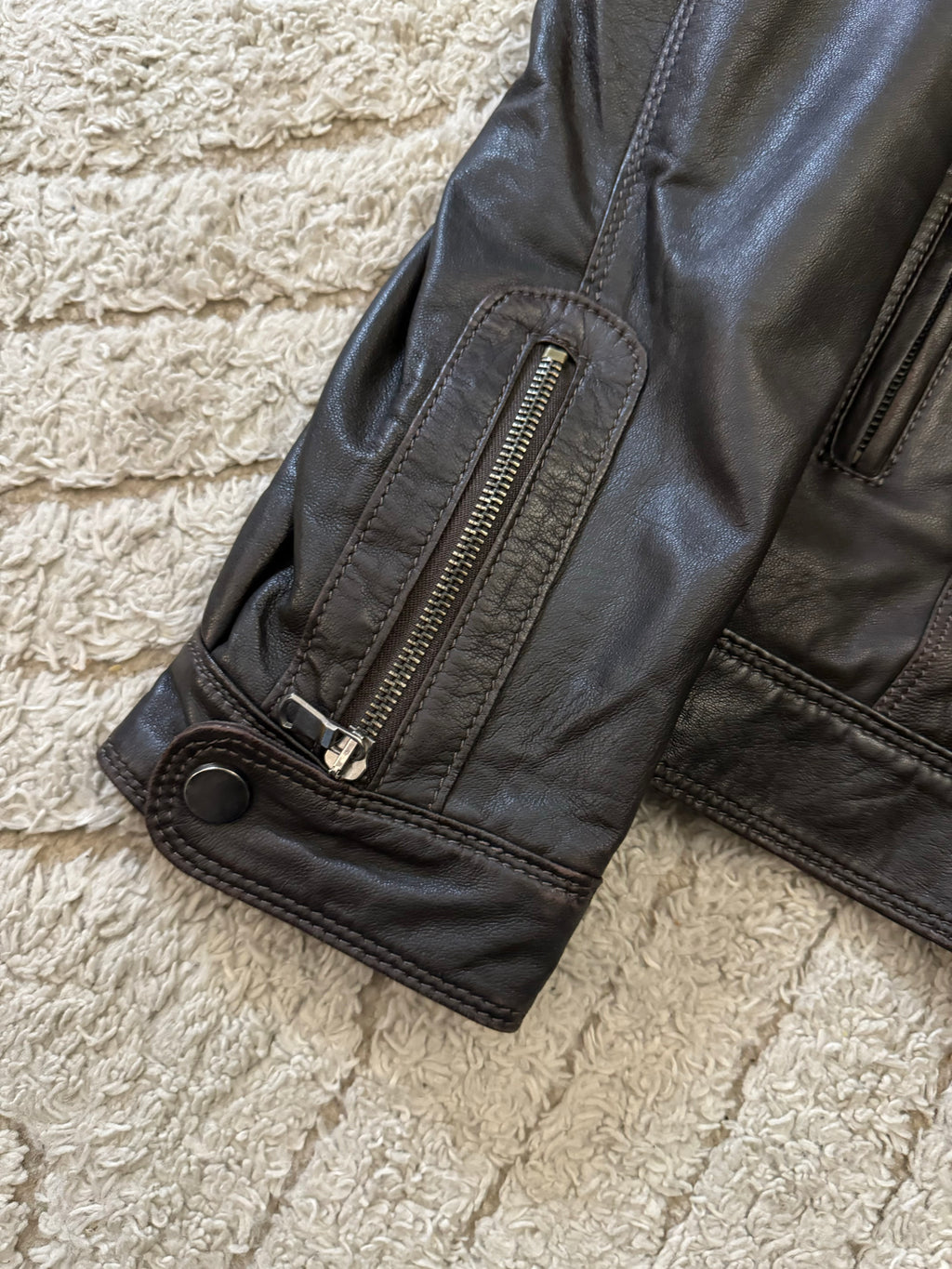 00年代 ドルチェ&amp;ガッバーナ モトレザージャケット(S)