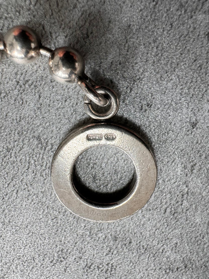 1990s Gucci Ball 925 Sterling Silver Bracelet (OS)