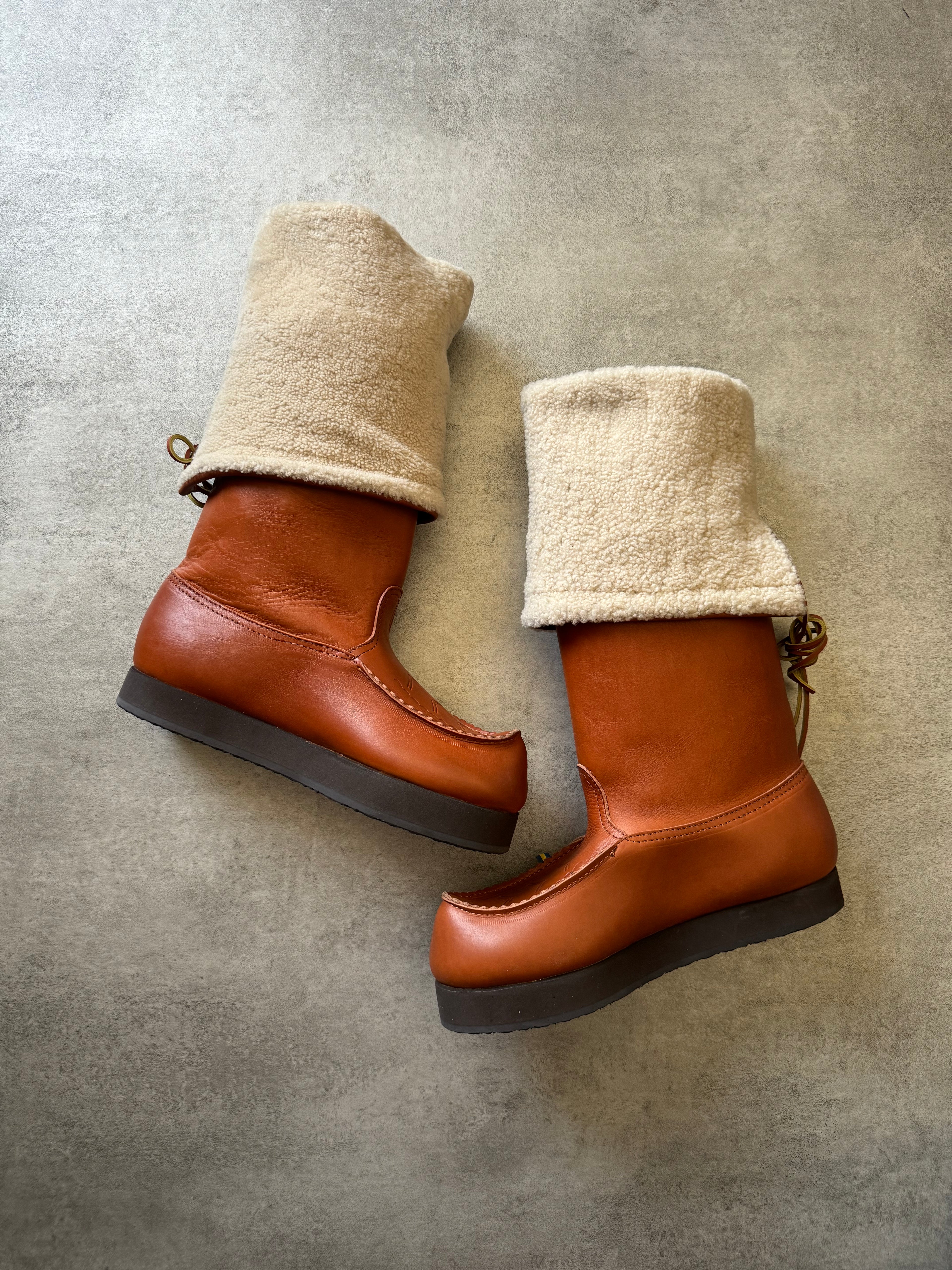 FW2022 Acne Studios x Kero Camel Reversible Boots  (44eu/us10)