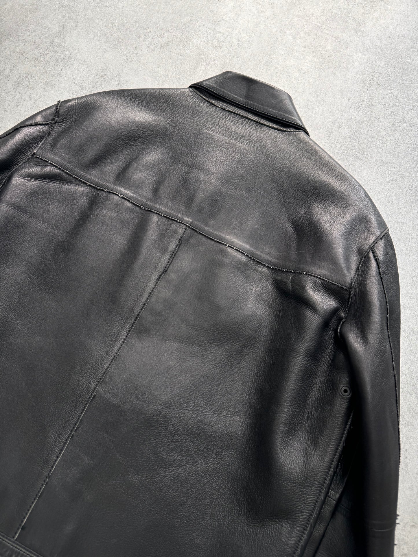 SS2015 Emporio Armani Perfect Leather Jacket (S/M)