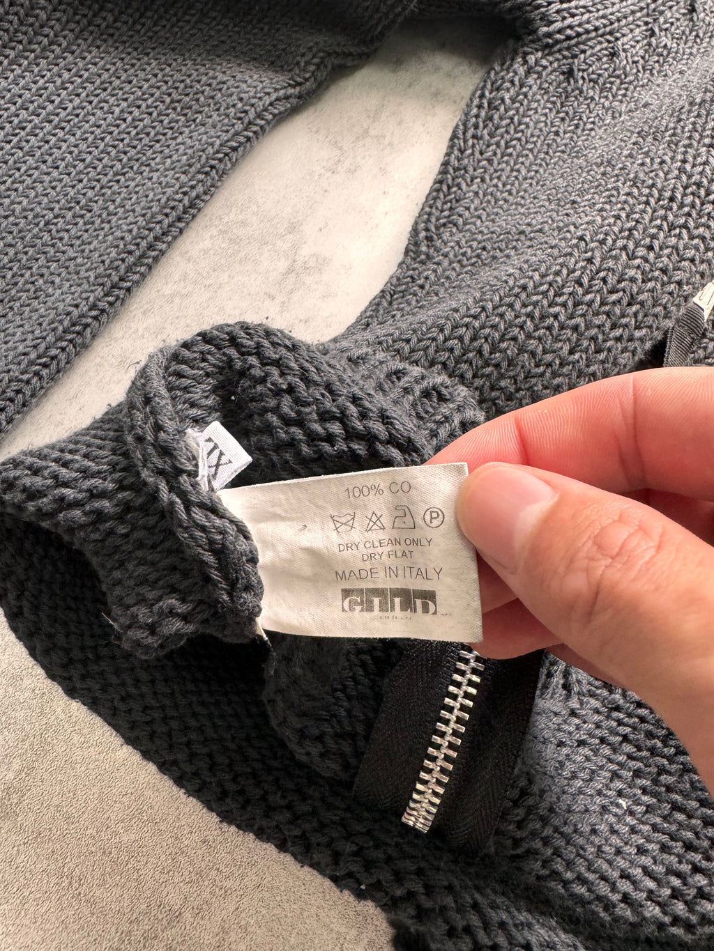 2000s Moschino Double Zip Sweater