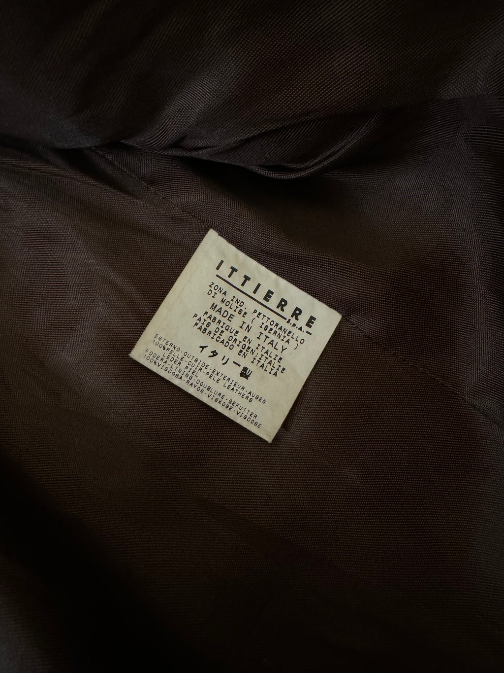 Cavalli Fight Club Leather Jacket (M)