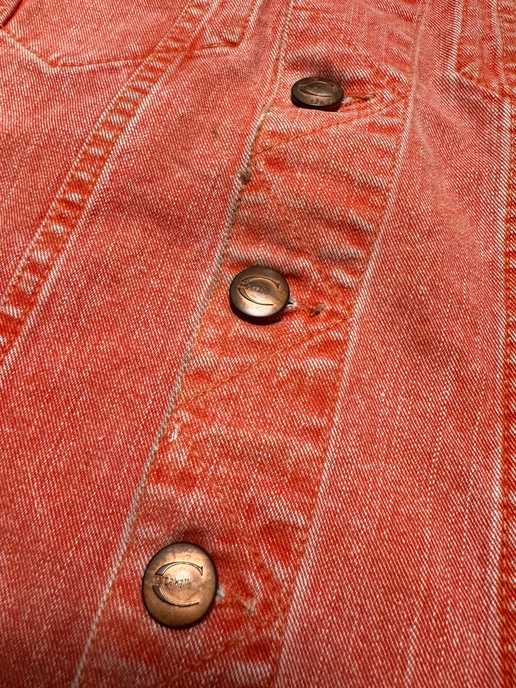 2000s Cavalli Pink Print Denim Jacket