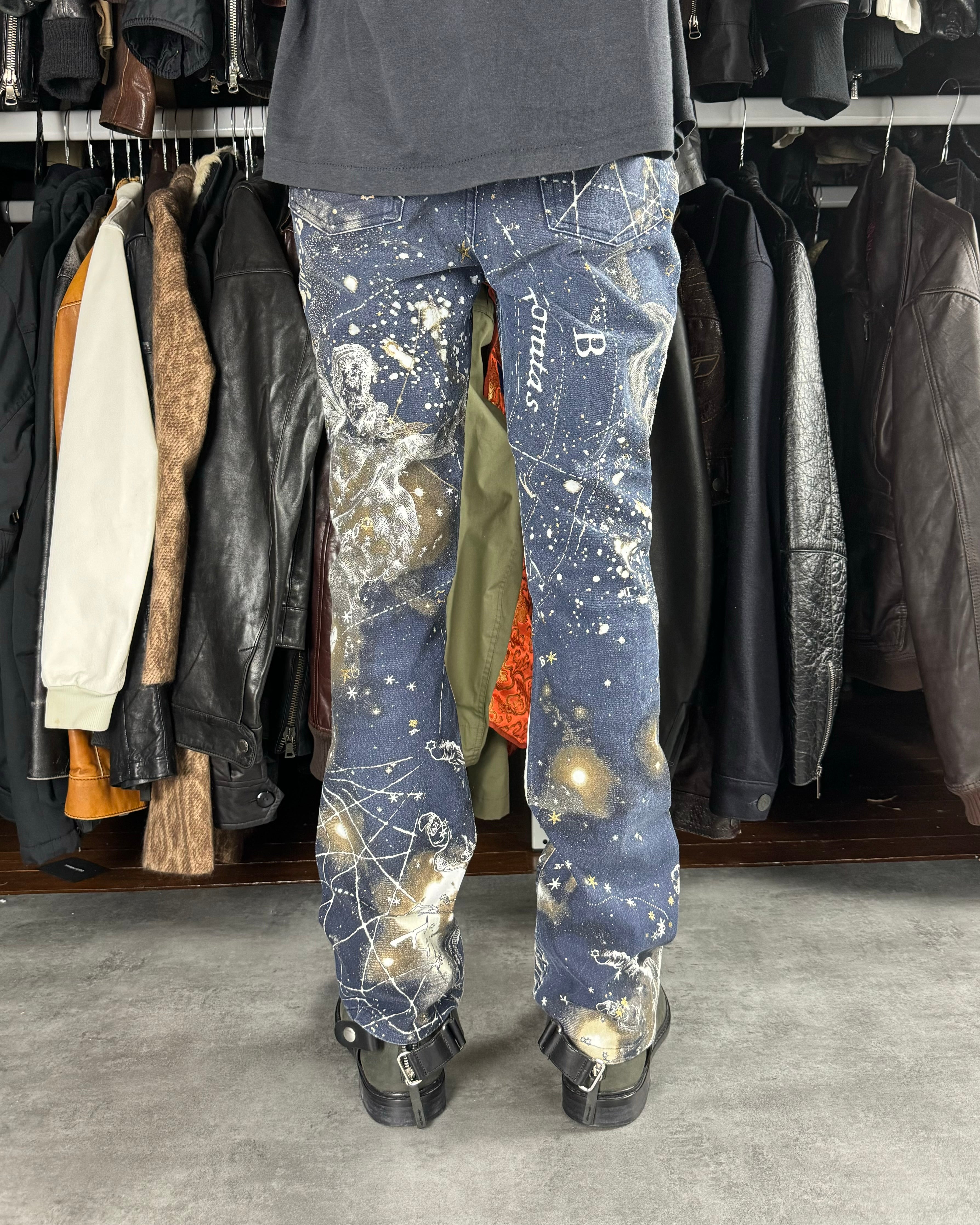 AW2003 Roberto Cavalli Zodiac Constellation Astrology Pants