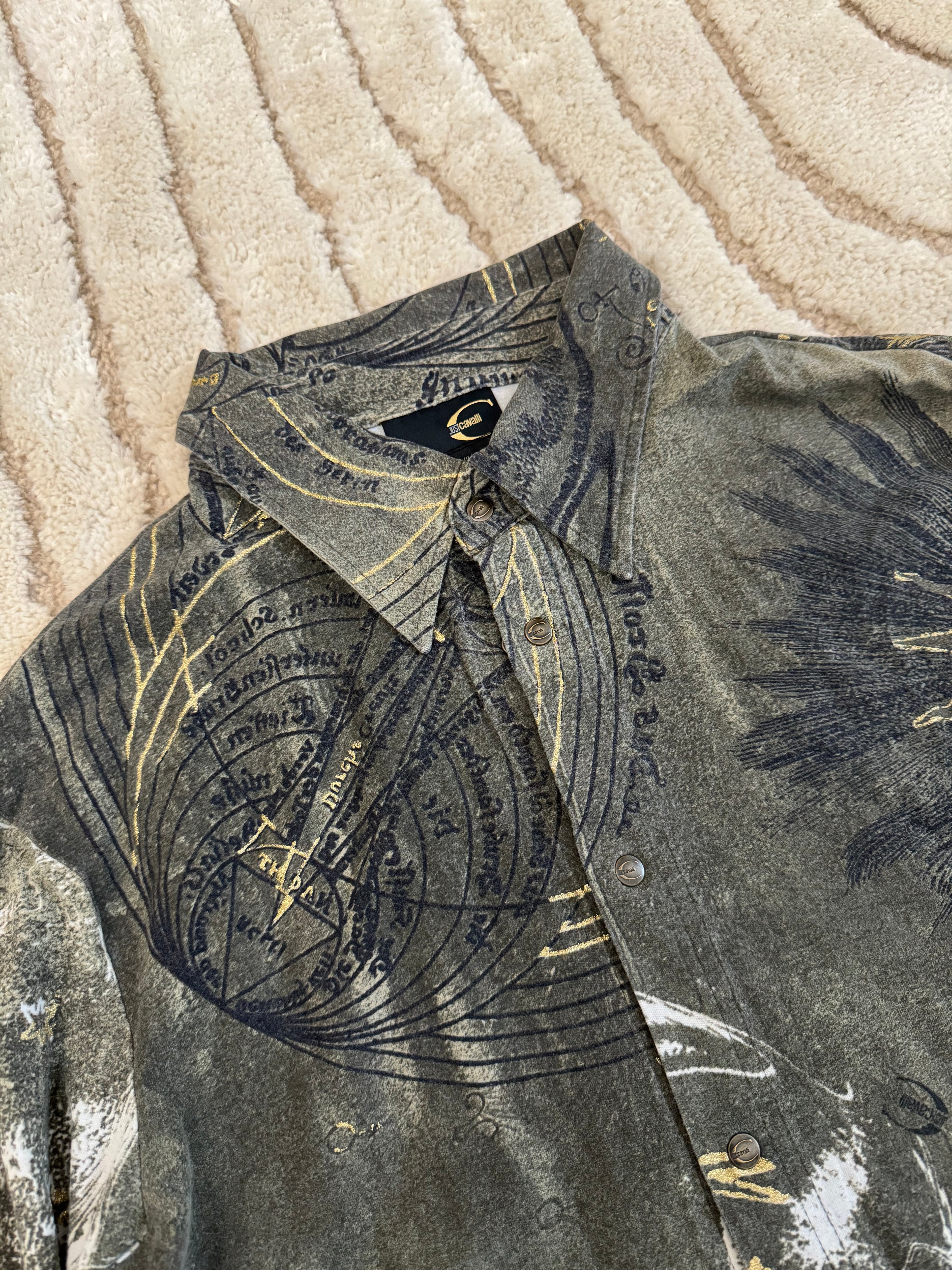 AW2003 Cavalli Astrology Resurrection Shirt (M)