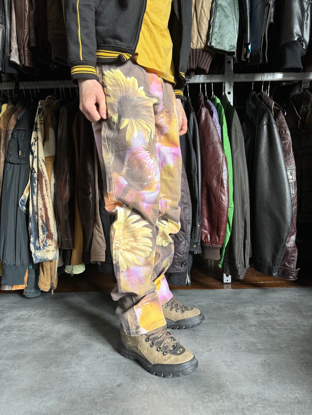 2000s Roberto Cavalli Flowers Power Pants  (M) - 5