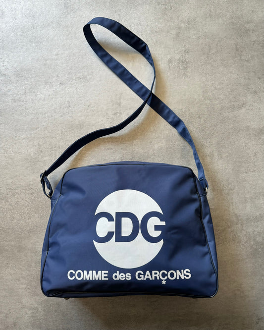 AW2018 Comme des Garçons Blue Logo Bag (OS) - 1