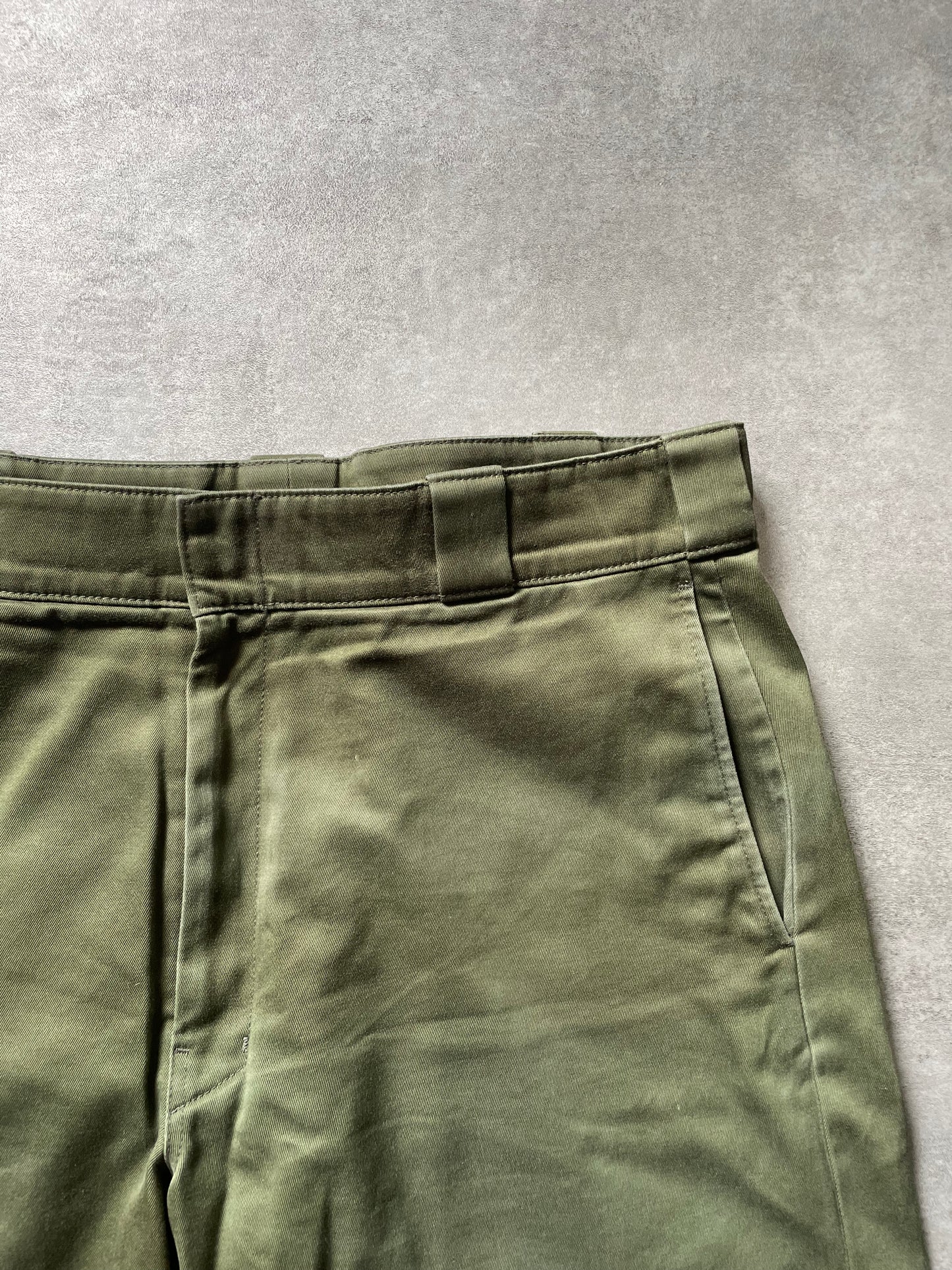 SS2019 Prada Olive Relaxed Ample Shorts (L) - 8