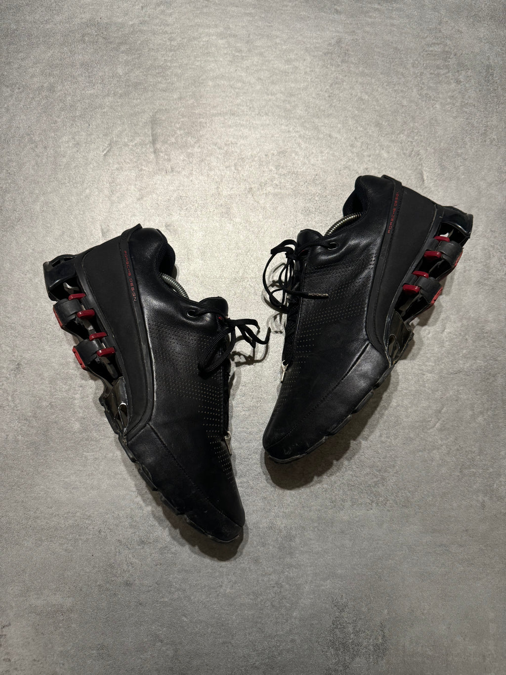 2011 Adidas x Porsche Design P5000 Bounce S2 Black & Red Sneakers (43) - 9