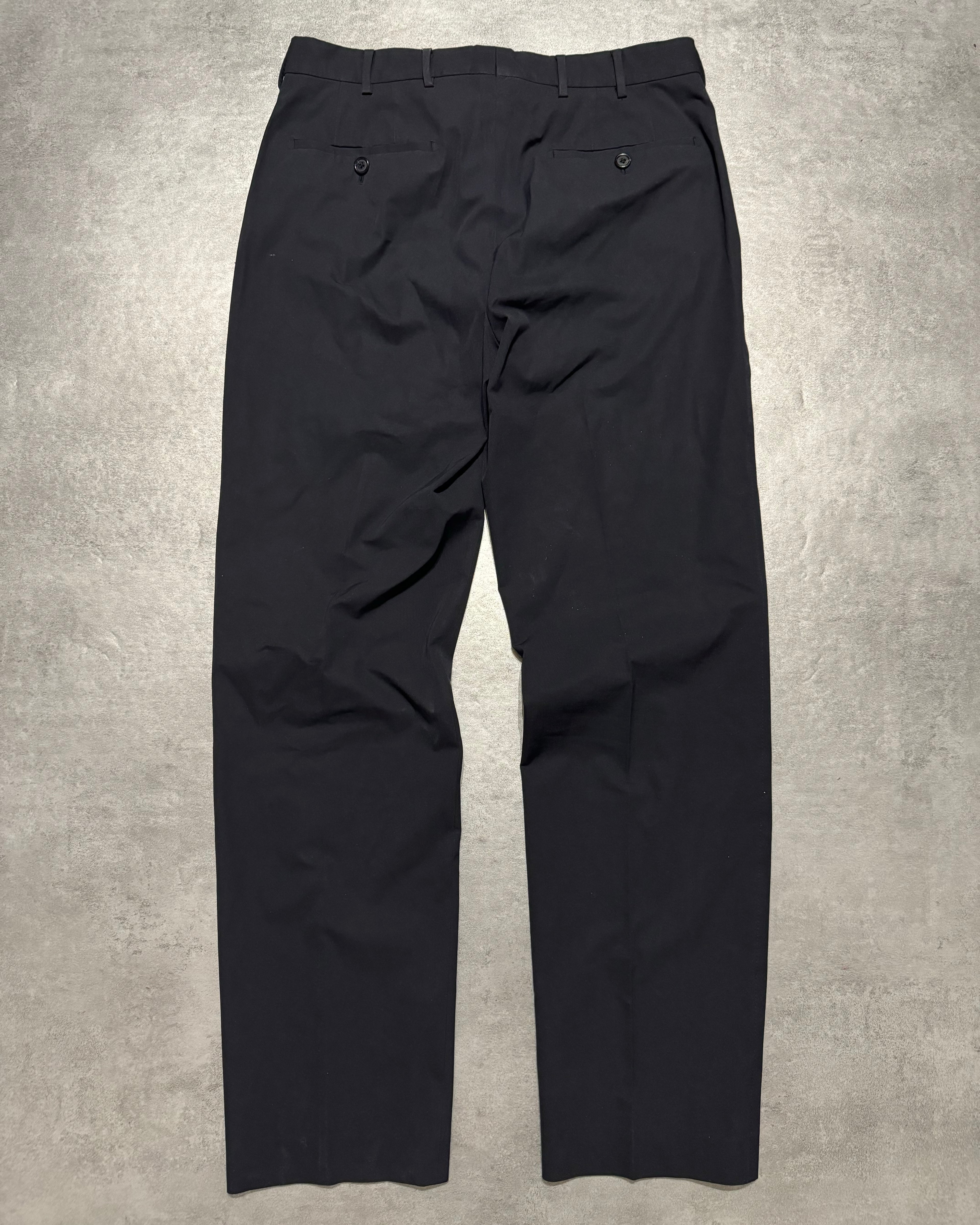 2000s Prada Black Tailored Suit Trousers Pants (S-M) - 2