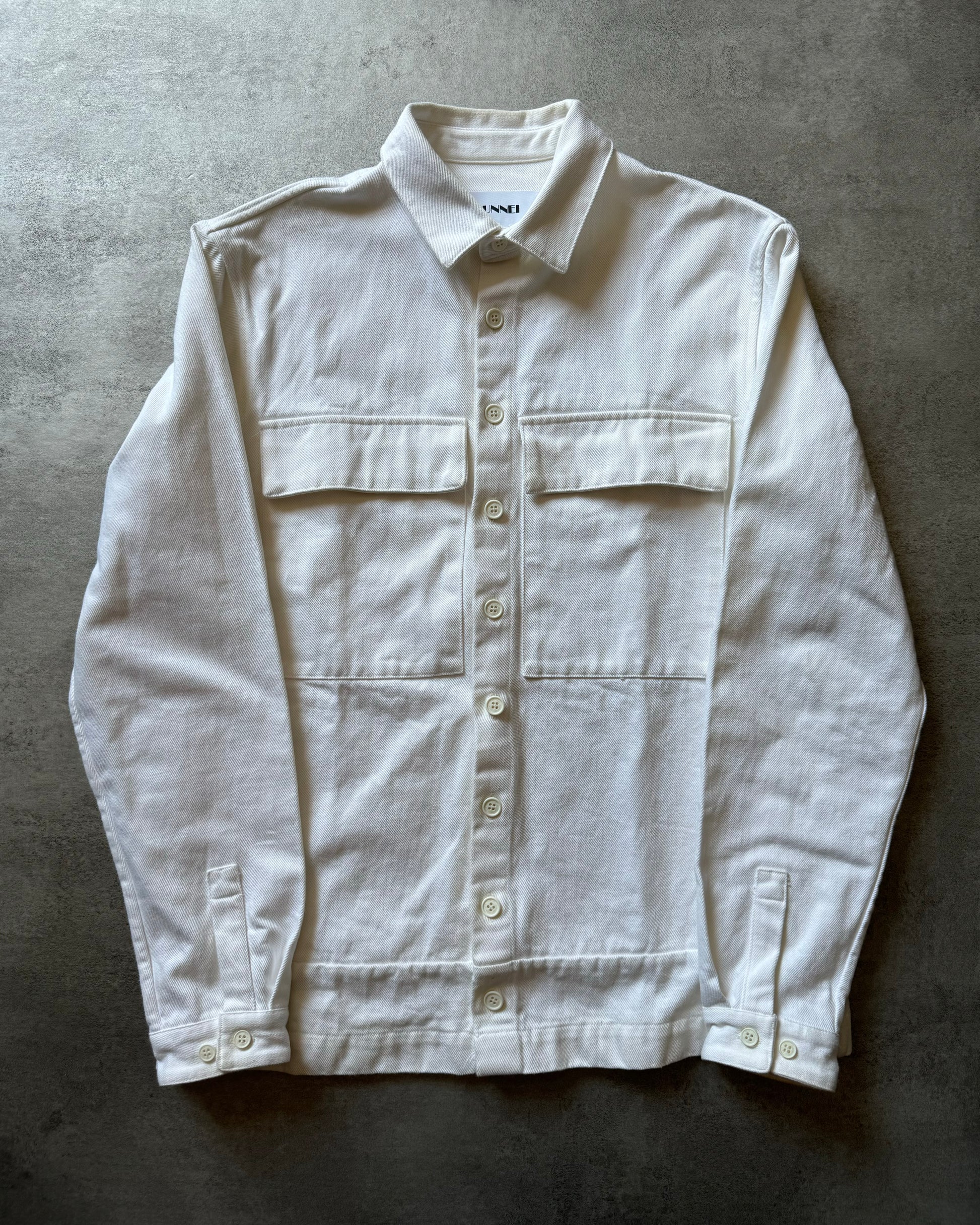 SS2020 Sunnei White Thick Summer Shirt (S) - 3