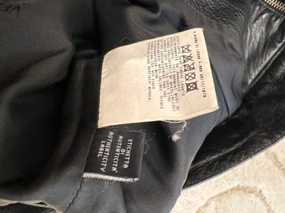 Versace MJ Multi-Zip Leather Jacket (M)