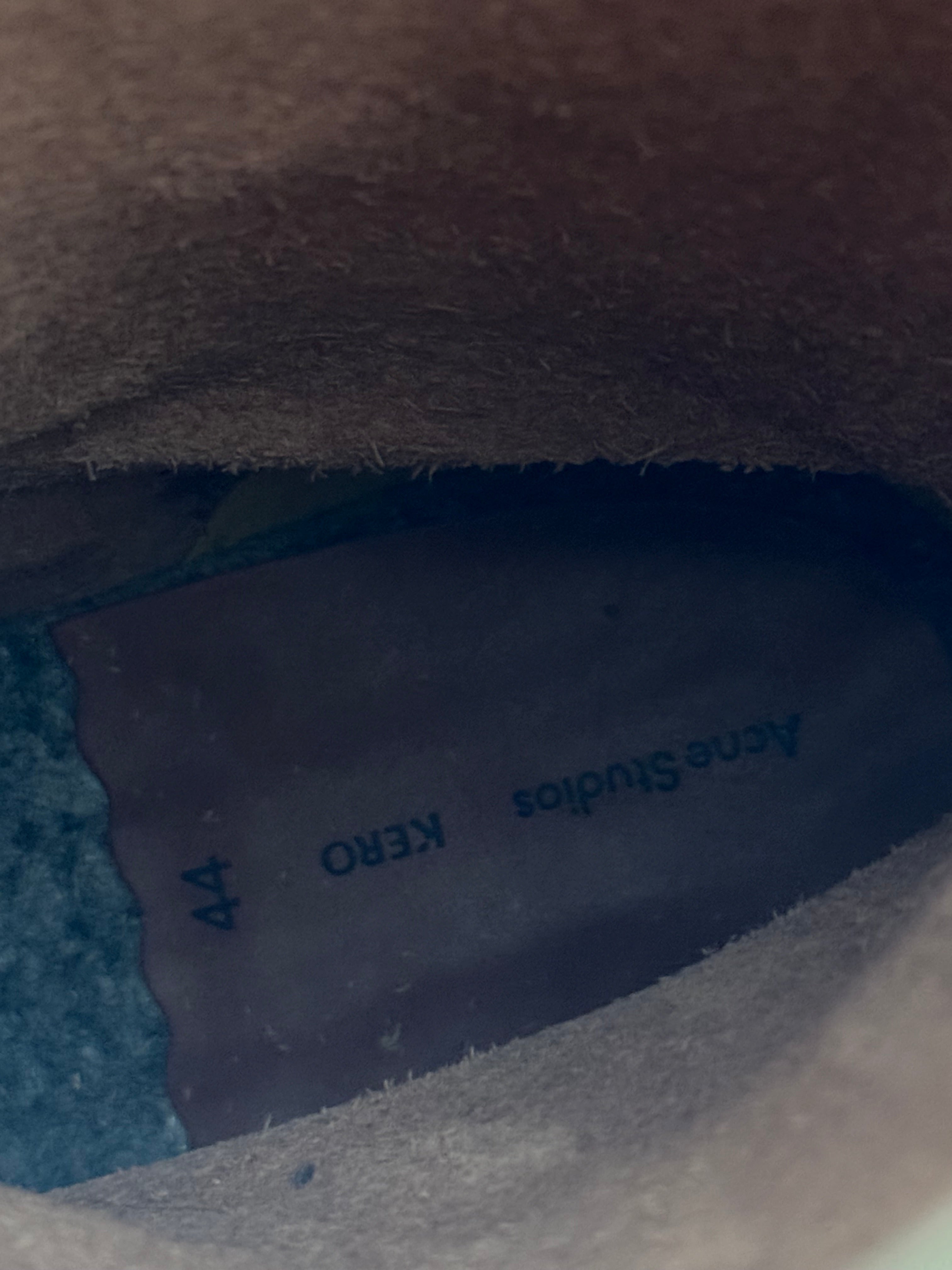 FW2022 Acne Studios x Kero Camel Reversible Boots  (44eu/us10)