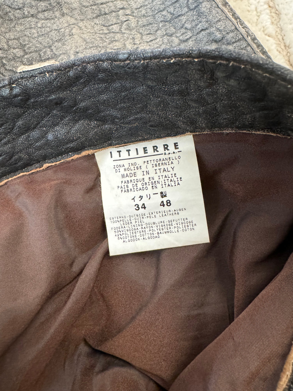 00s Cavalli スカーレッド生革パンツ(M/L)