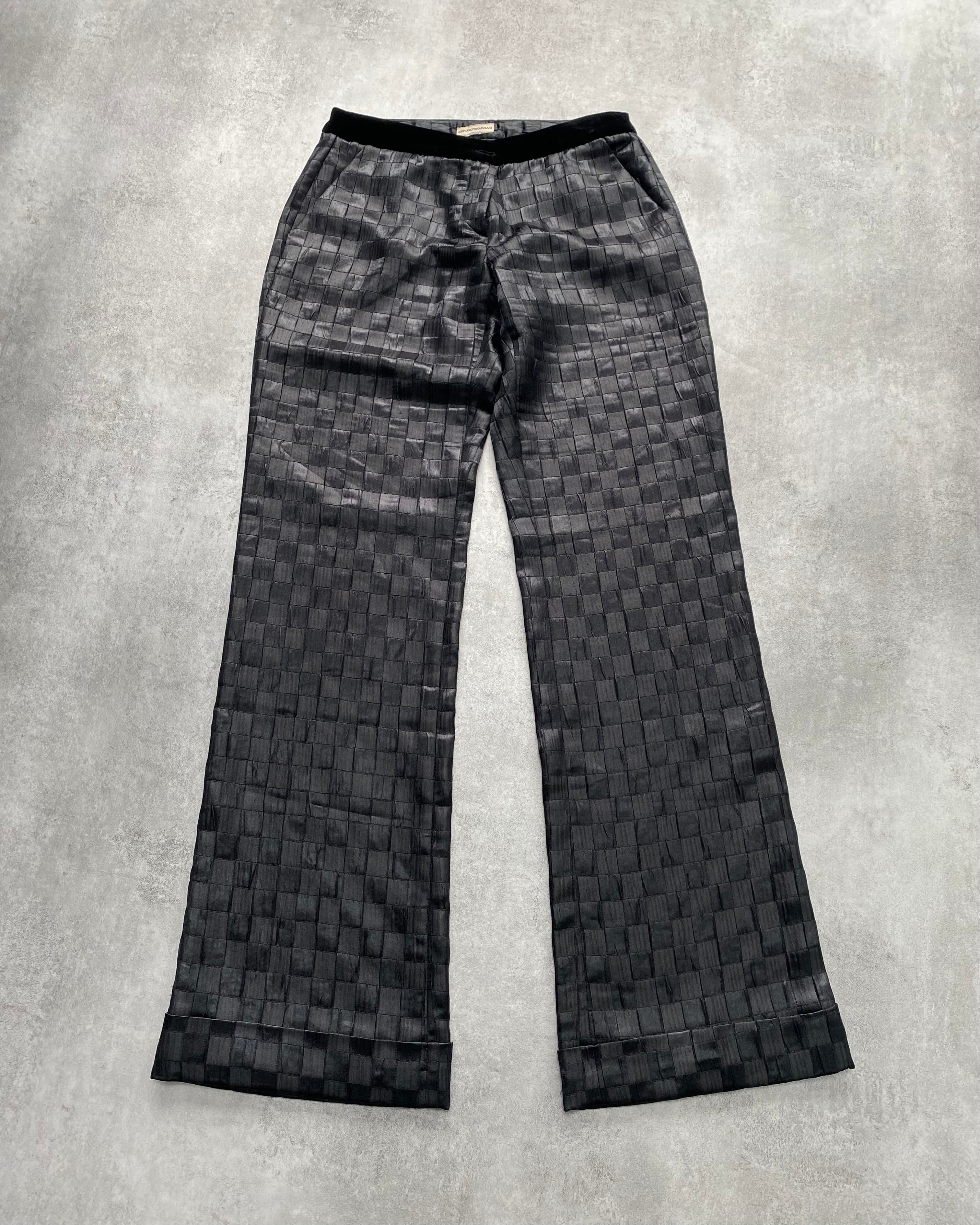 2000s Emporio Armani Black Pant