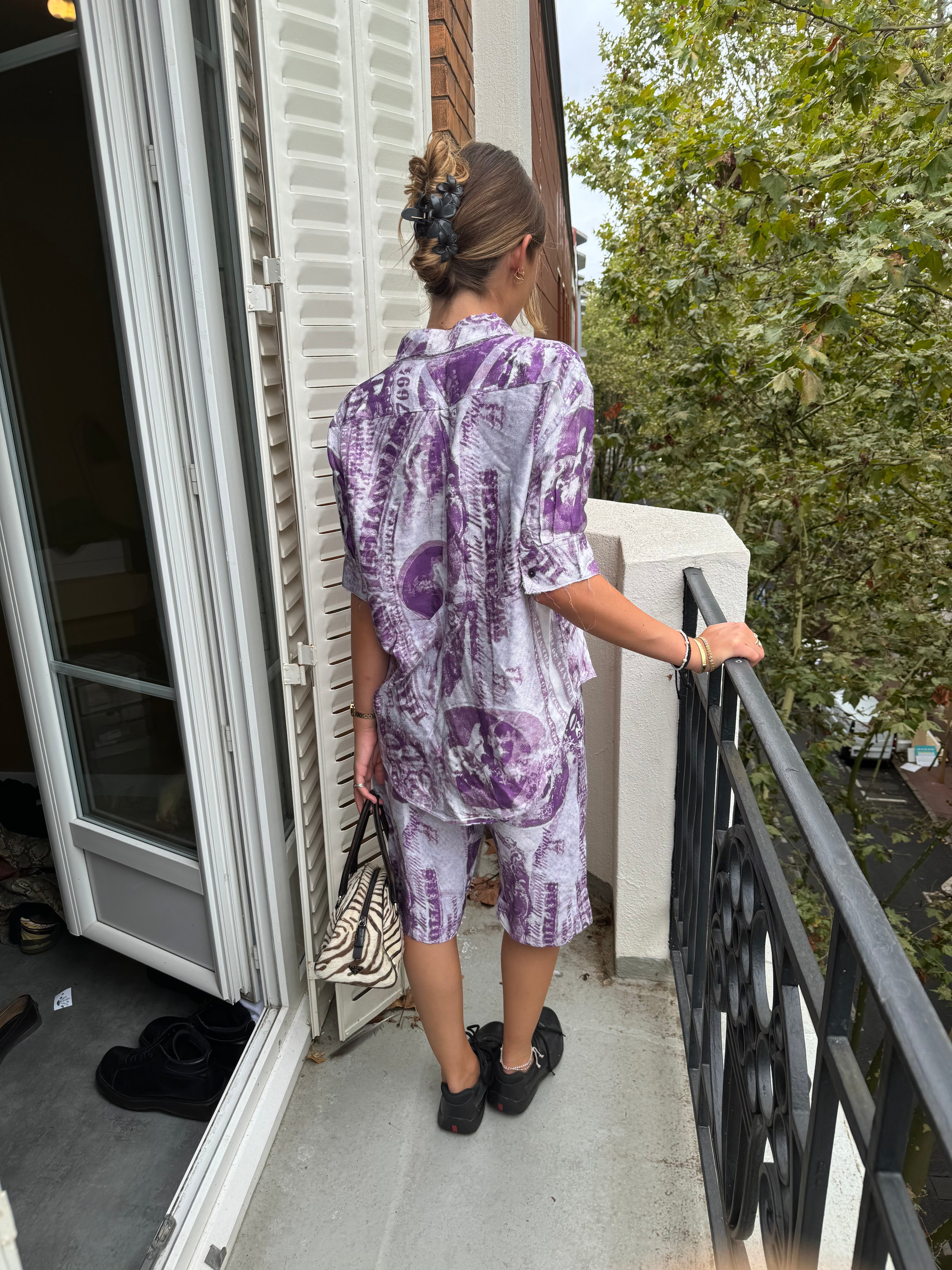 SS2012 Acne Studios Karma Dollar Purple Set