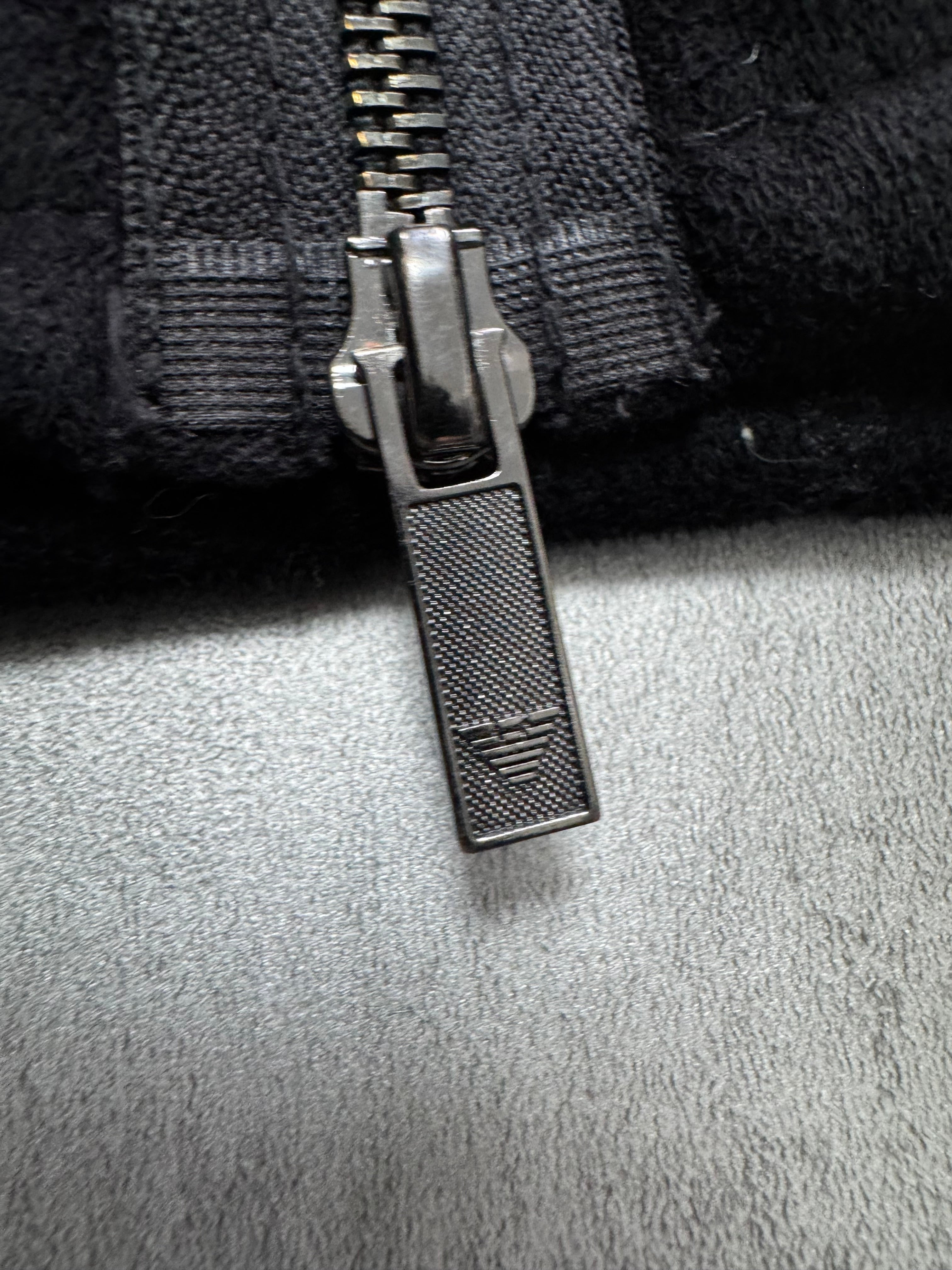 AW2008 Emporio Armani Hooded Soft Black Jacket