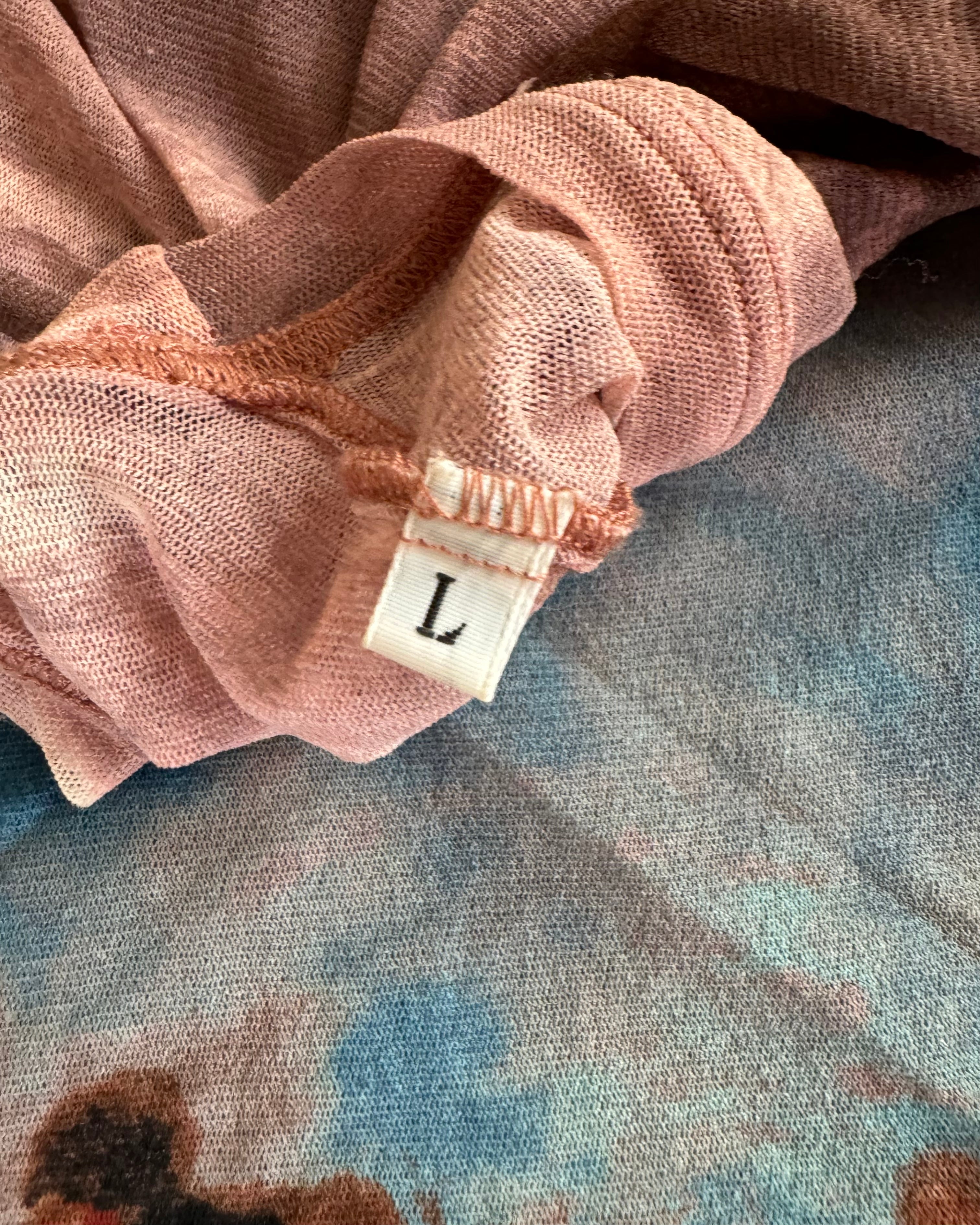 AW1998 Jean Paul Gaultier Renaissance Mesh Top (S) see