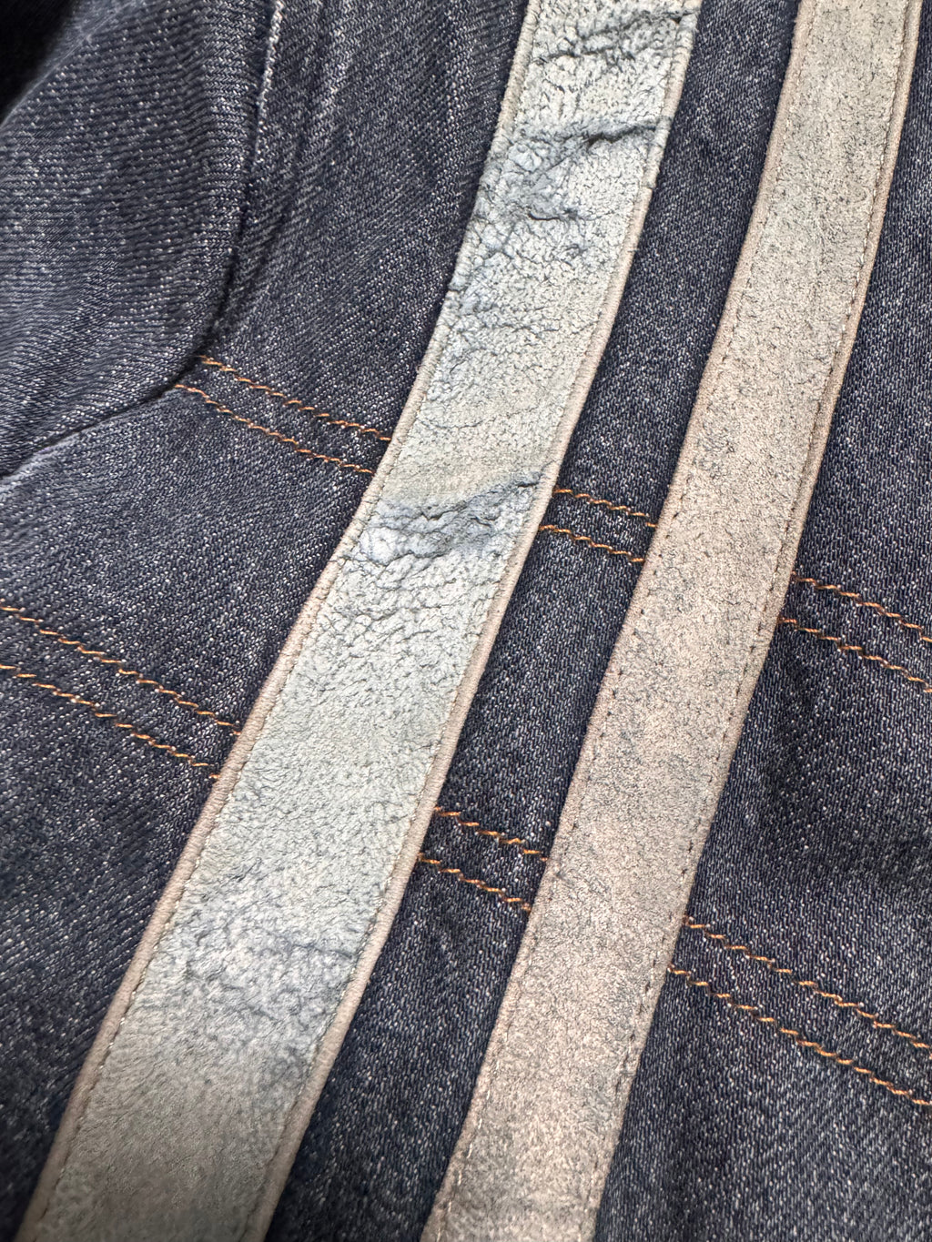 AW2004 Dolce & Gabbana Astro Biker Cafe Denim Jacket