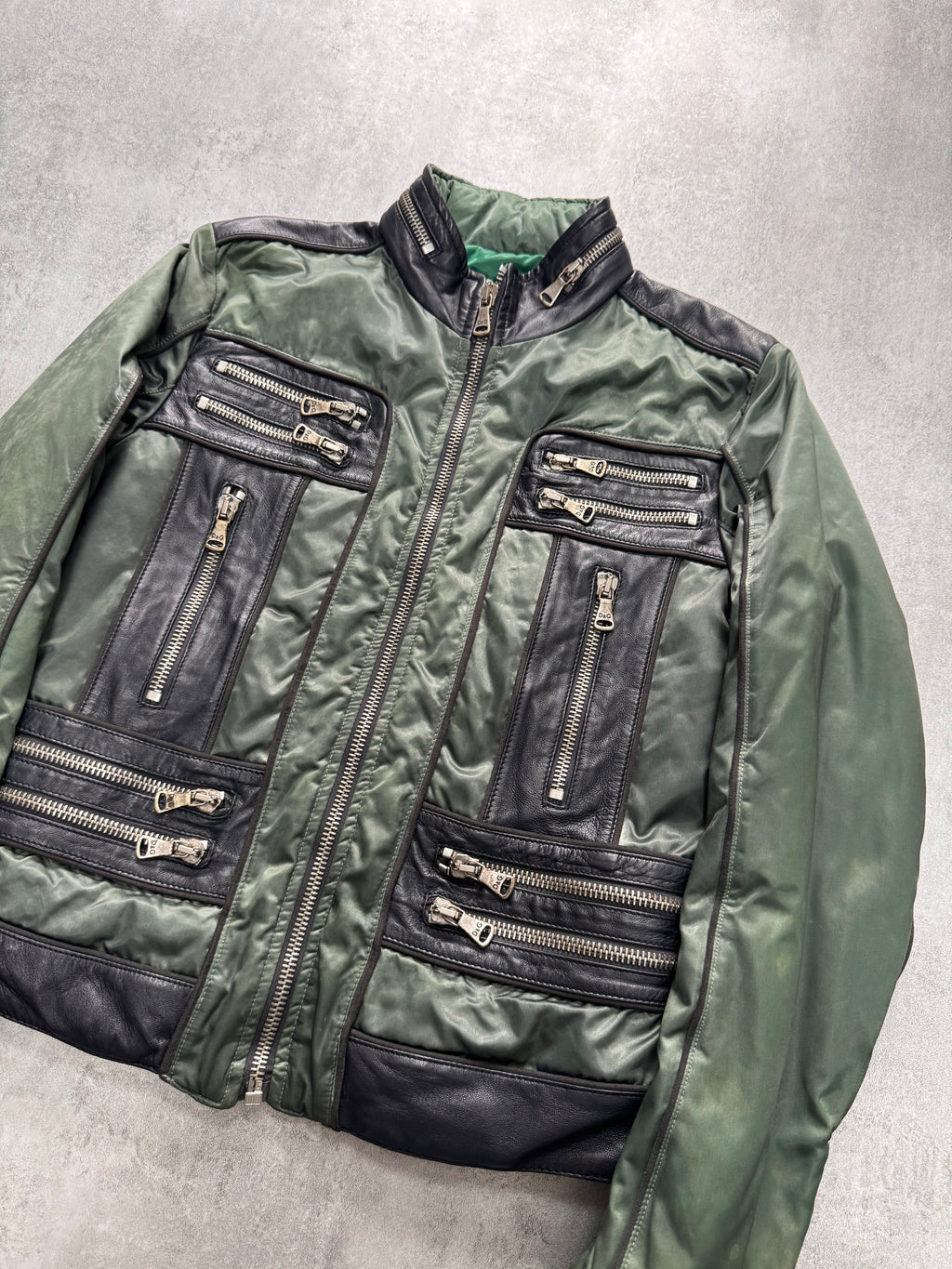 AW2007 Dolce & Gabbana Multi Zips Utility Jacket