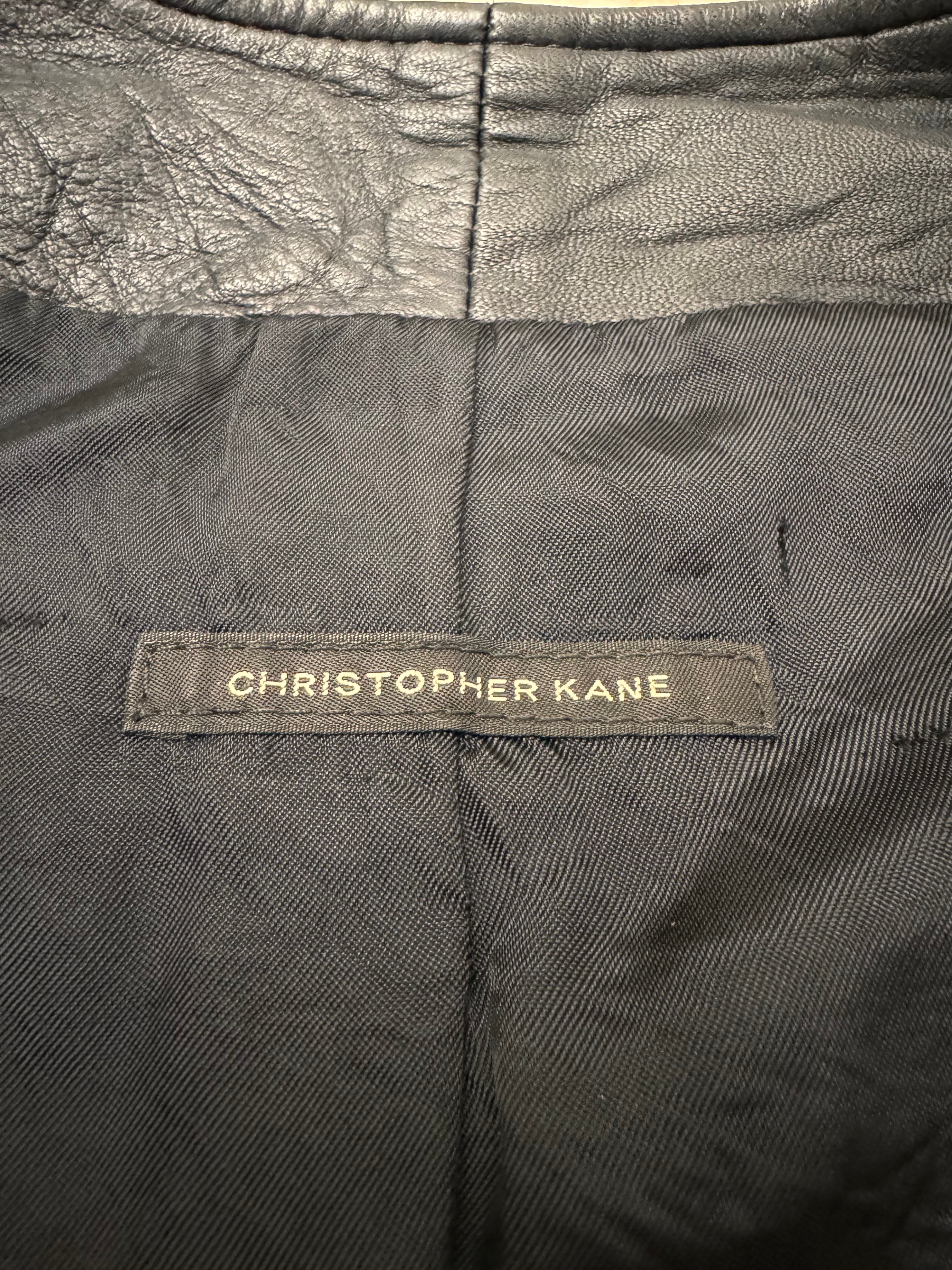 Christopher Kane Moto Multi-Zip Leather Jacket