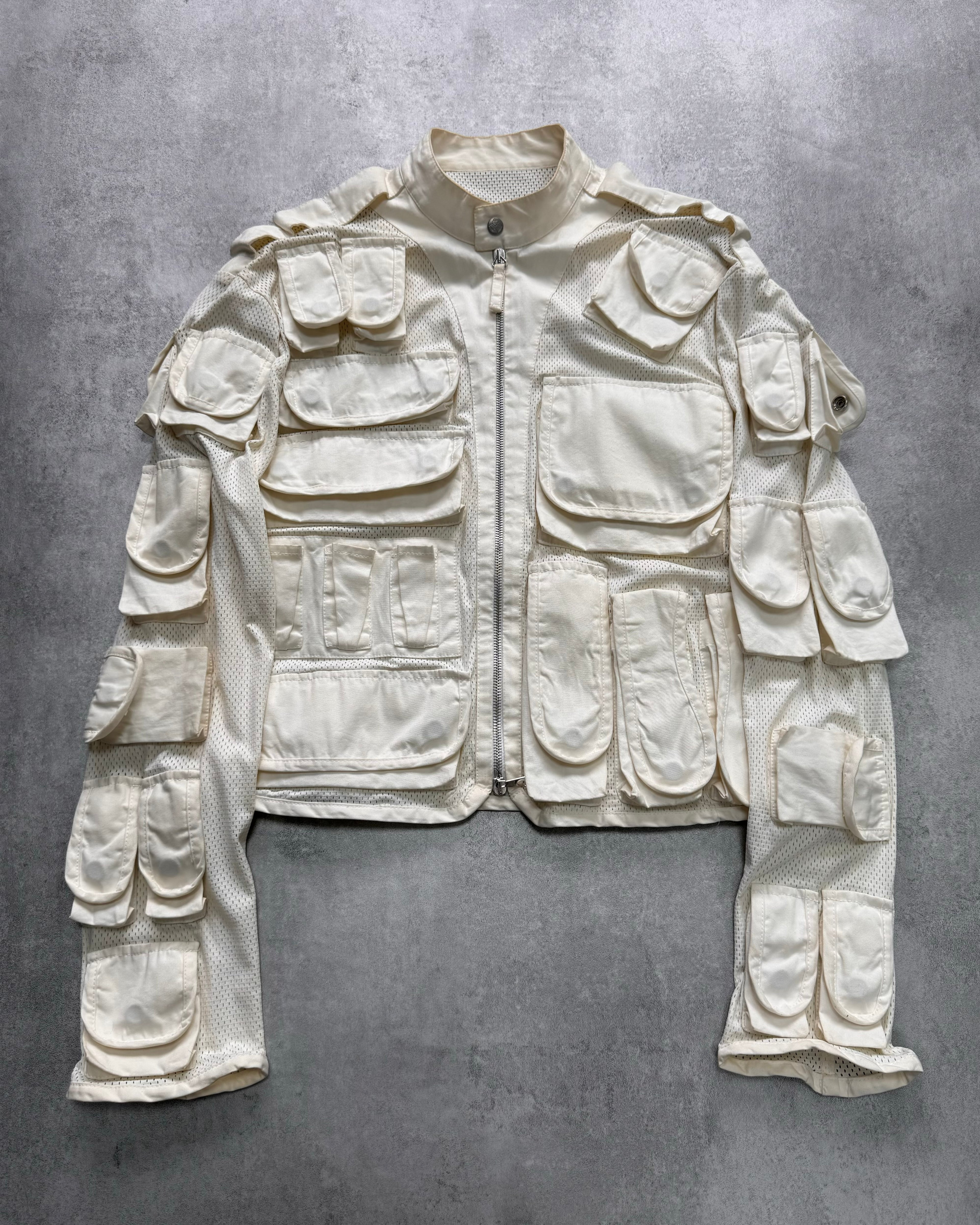 SS2003 Jean Paul Gaultier Elite Army Multi-Pockets Parachute Jacket