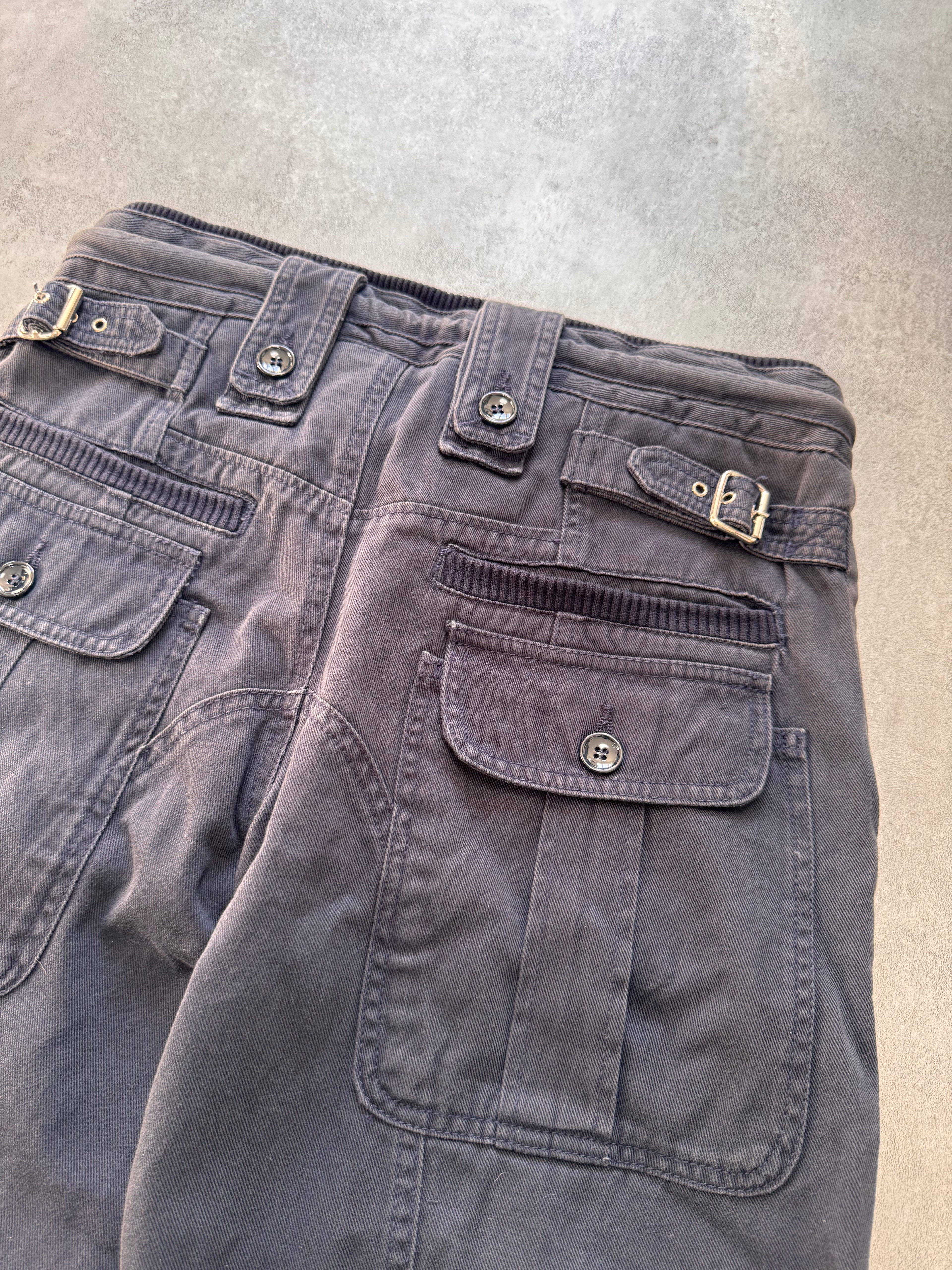 2000s Dolce & Gabbana Navy Cargo Short
