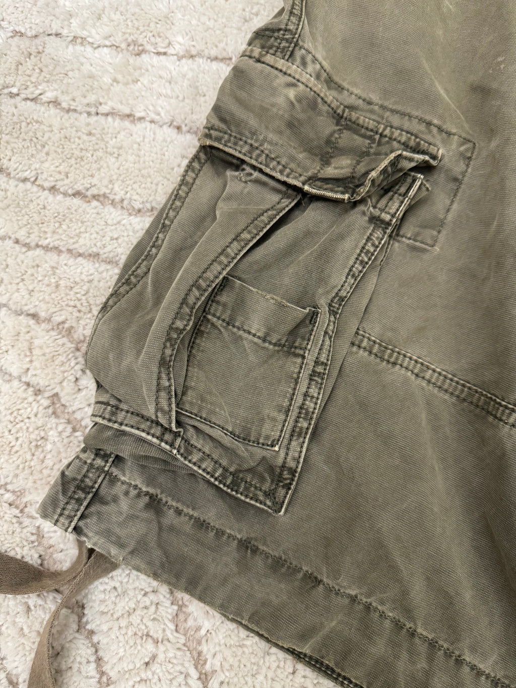FW2006 Dolce & Gabbana Olive Cargo Short (L)