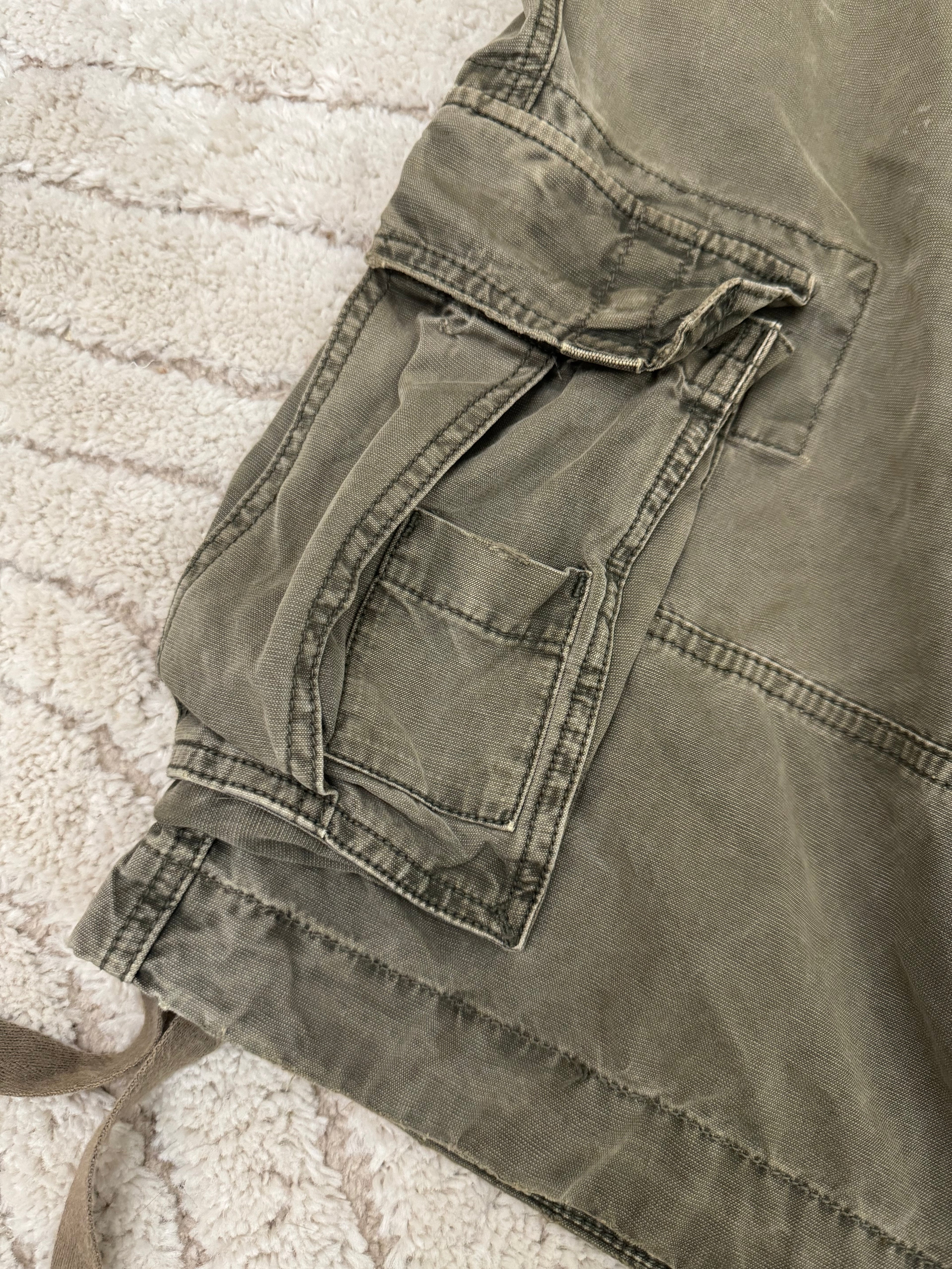 FW2006 Dolce & Gabbana Olive Cargo Short (L)