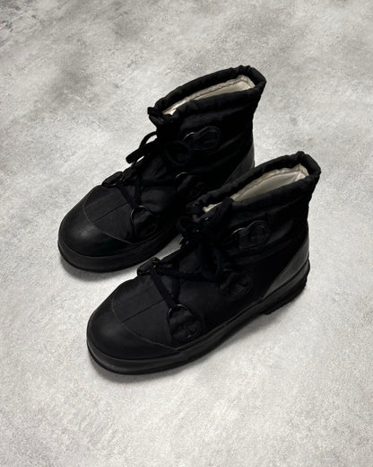 Acne Studios Chunky Lace Up Black Boots (40eu/us7)