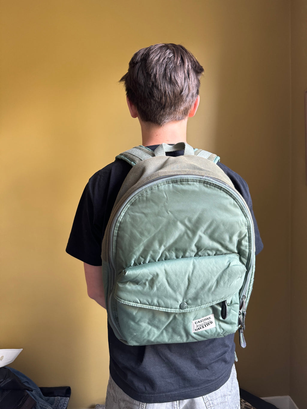 Jean Paul Gaultier Eastpack Olive Bomber Backpack