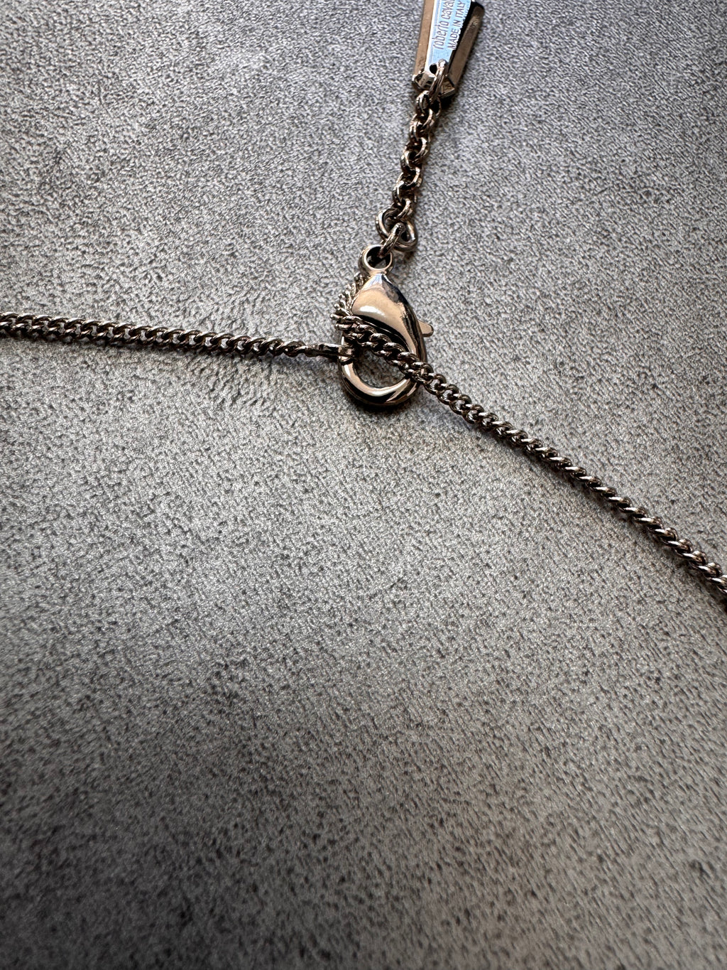 Roberto Cavalli Golden Roses Cross Pendant Stainless Necklace